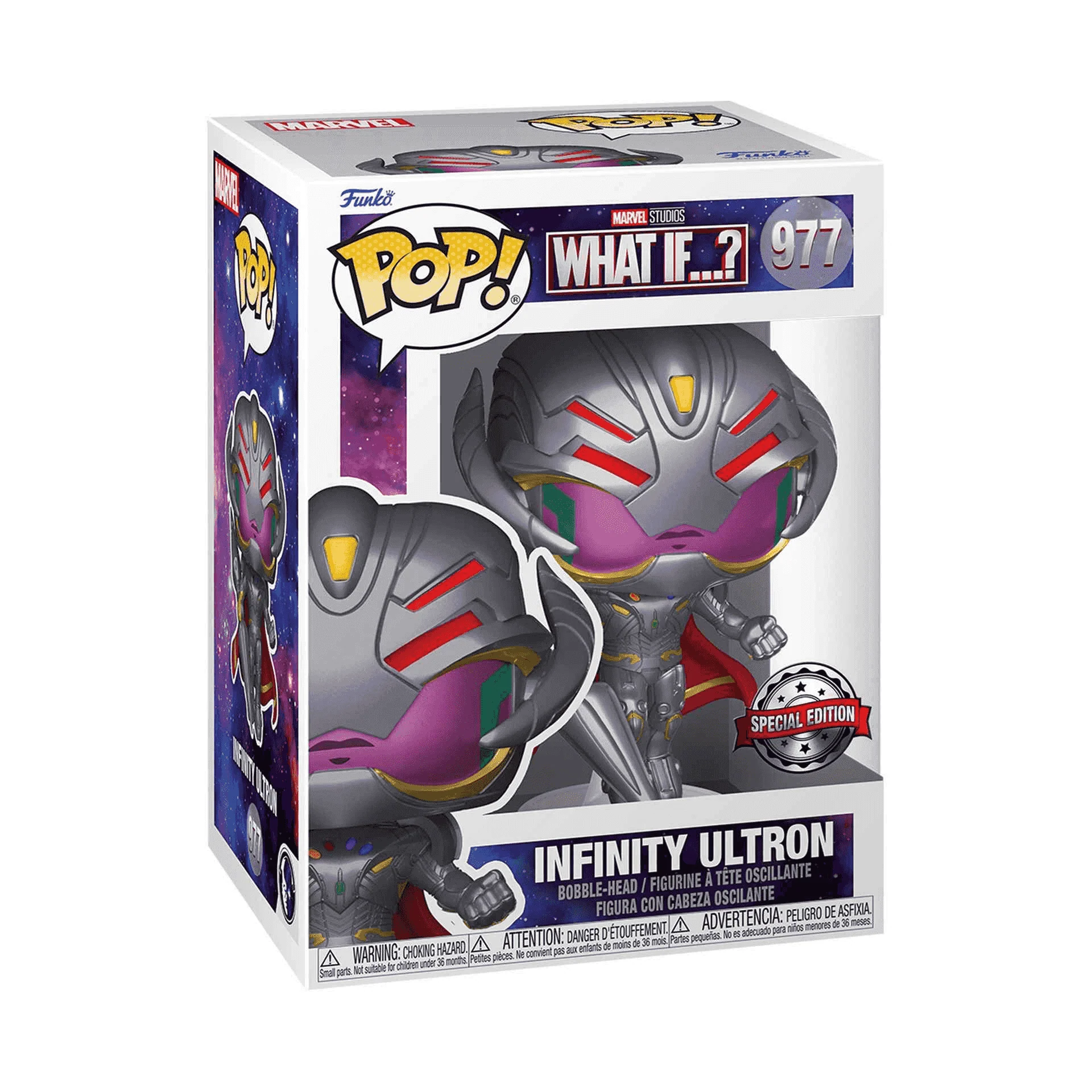 Funko Pop! Infinity Ultron Con Arma Gigante ¿Qué Pasaría Si ...? - Image 2