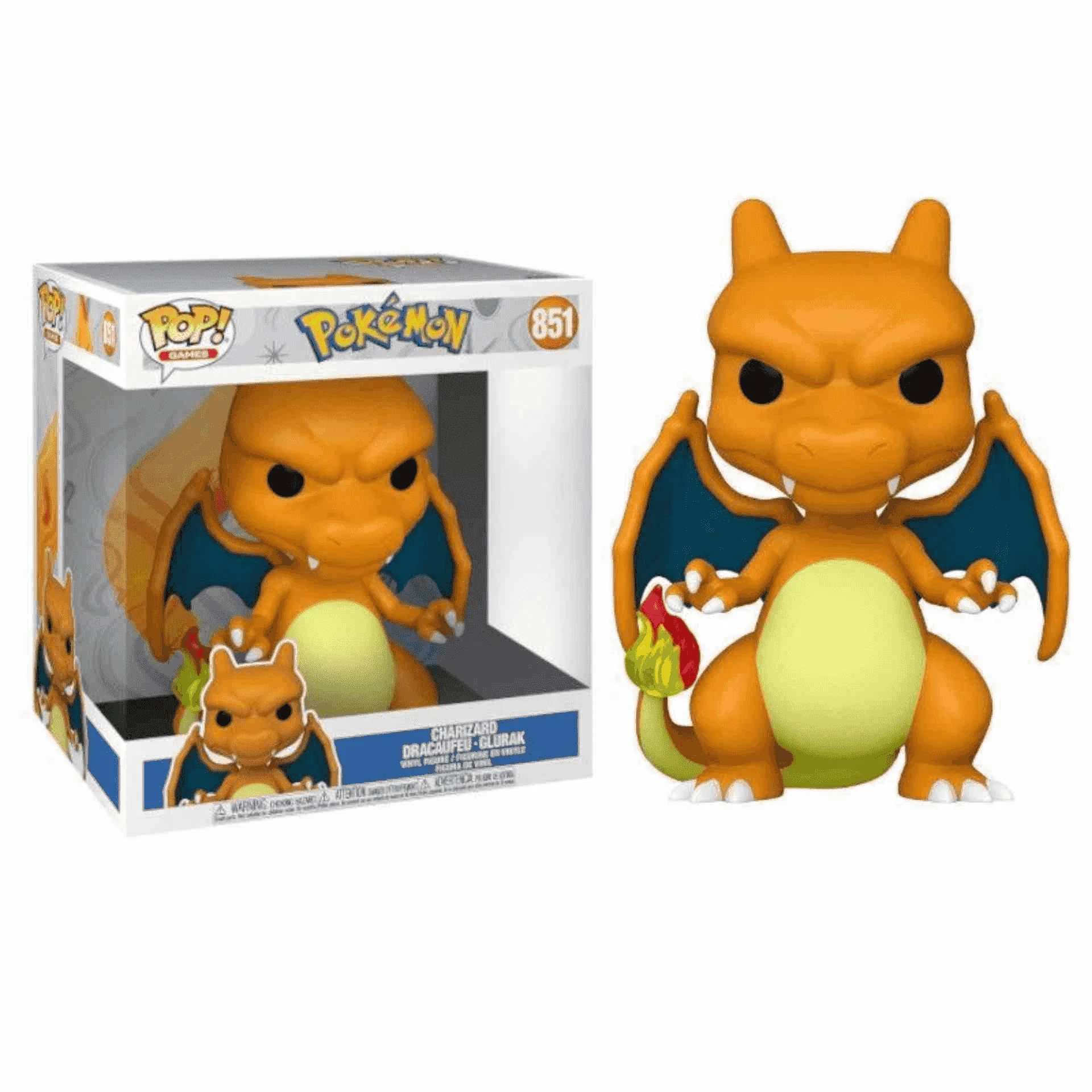 Funko Pop Jumbo: Charizard - Figura coleccionable Pokémon