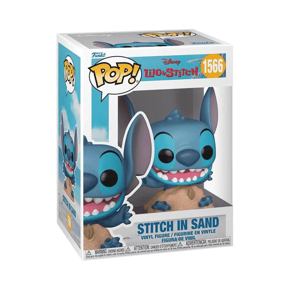 Funko Pop Lilo & Stitch Stitch en la Arena - Image 2
