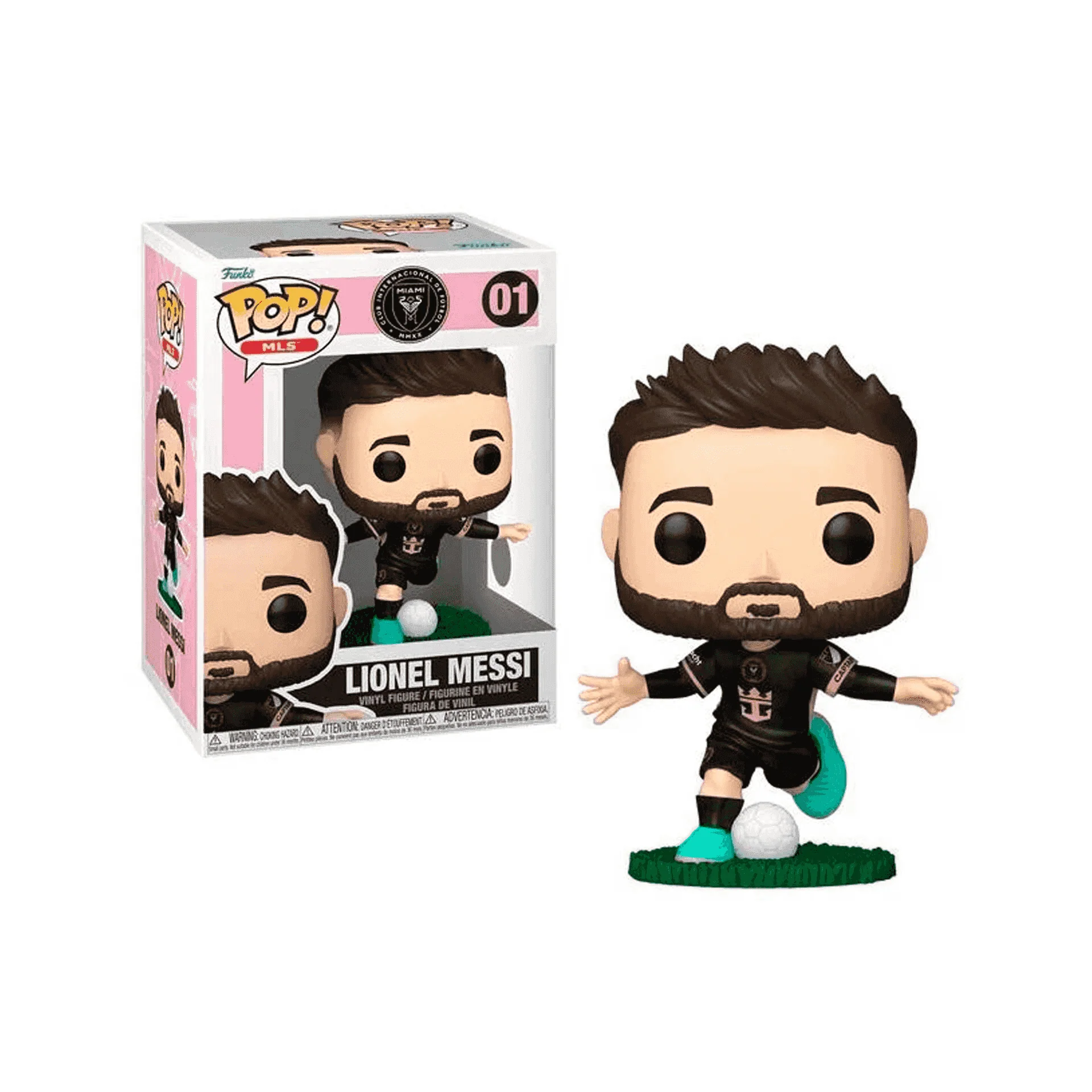 Funko Pop Lionel Messi (Inter Miami Away) – MLS