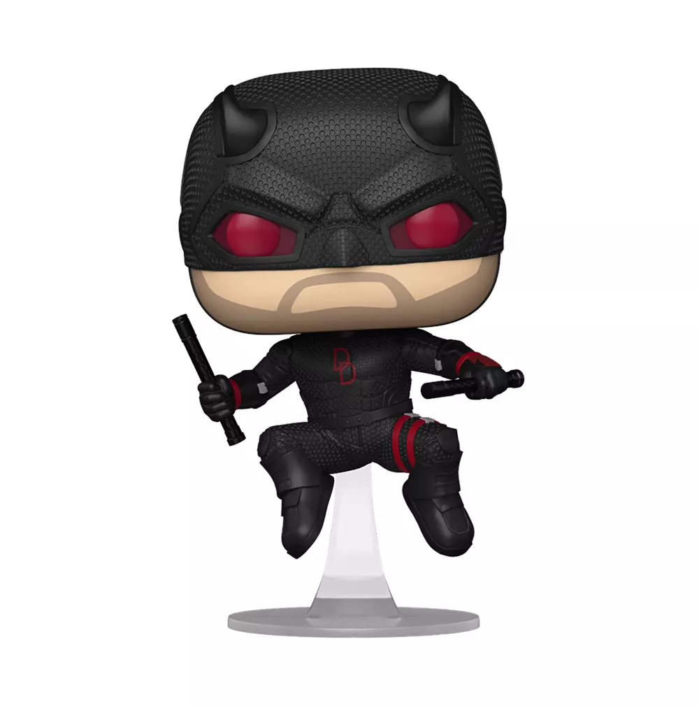 Funko Pop! Marvel: Daredevil Black Suit- Born Again