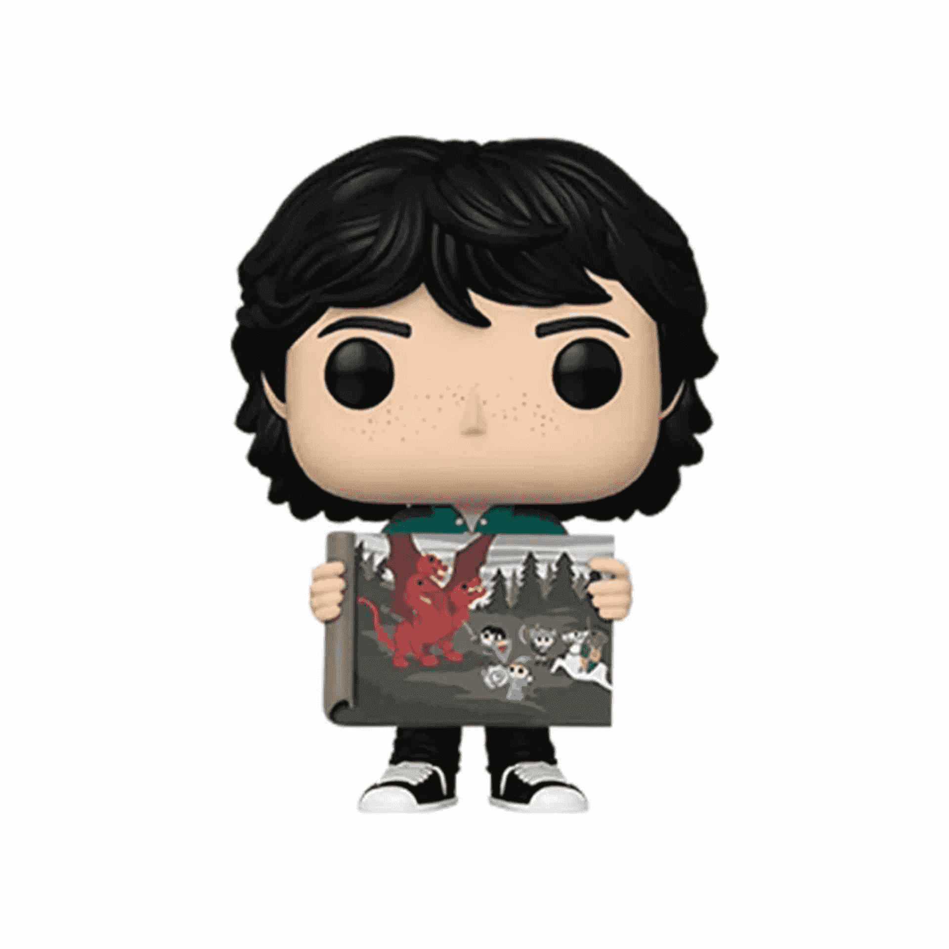 Funko Pop Mike con pintura de Will en Stranger Things S4
