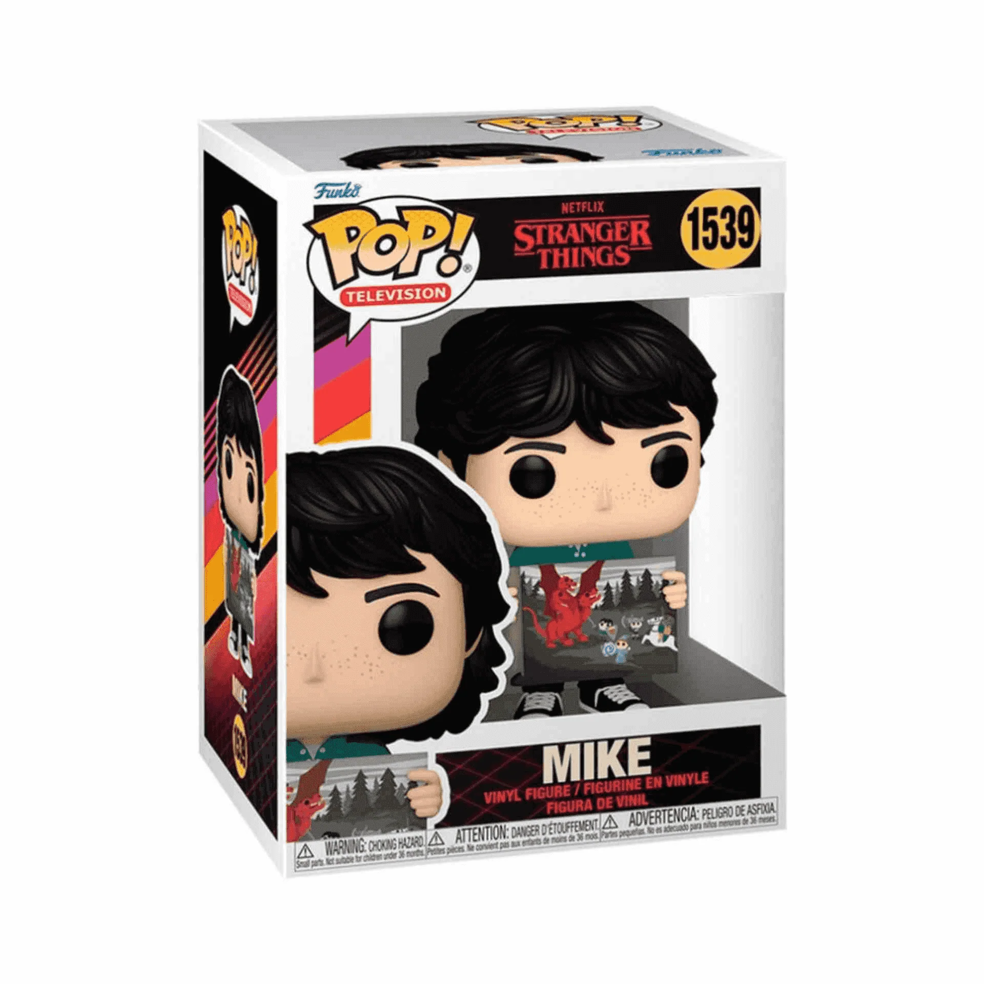 Funko Pop Mike con pintura de Will en Stranger Things S4 - Image 2