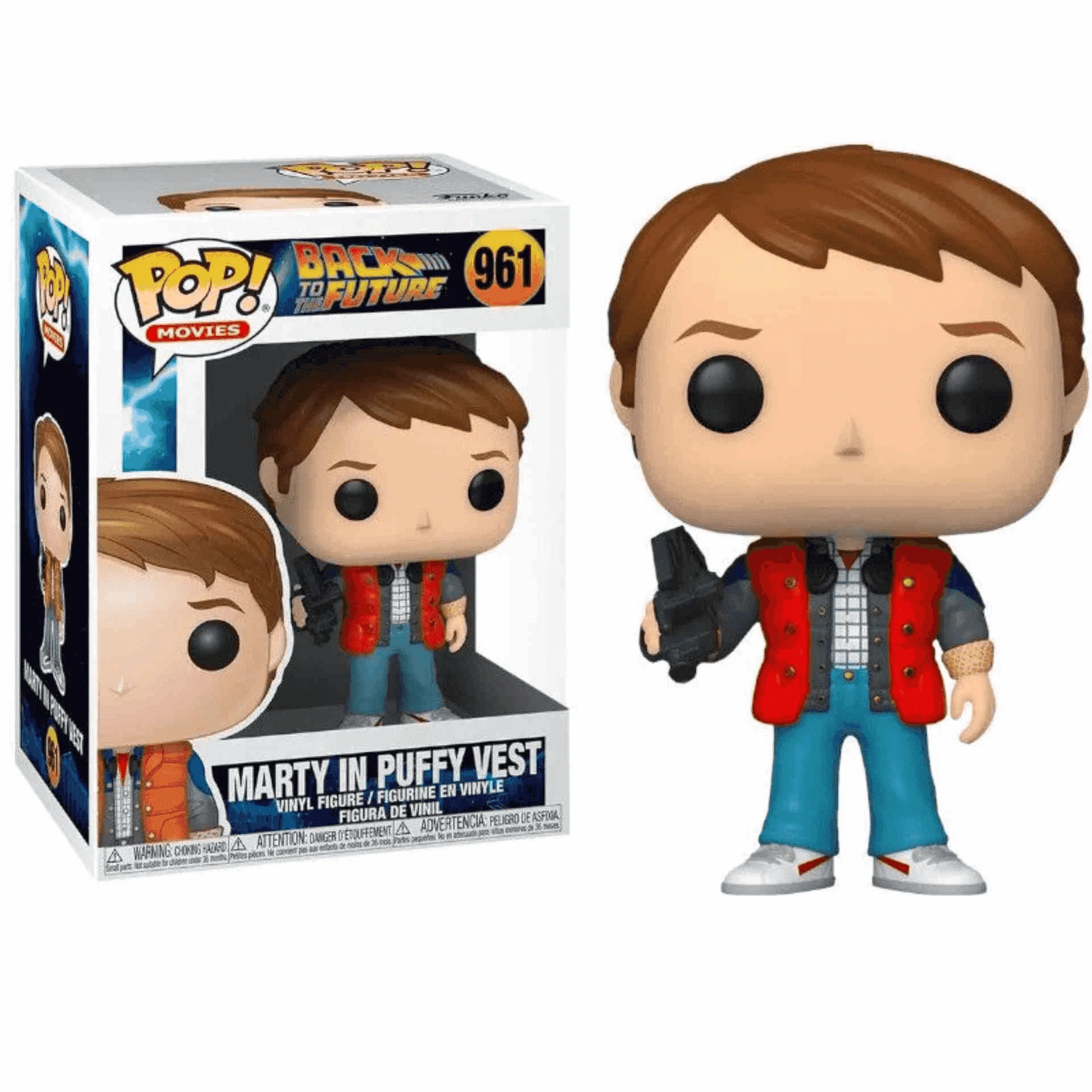 Funko Pop Movies: Marty McFly con chaleco inflable