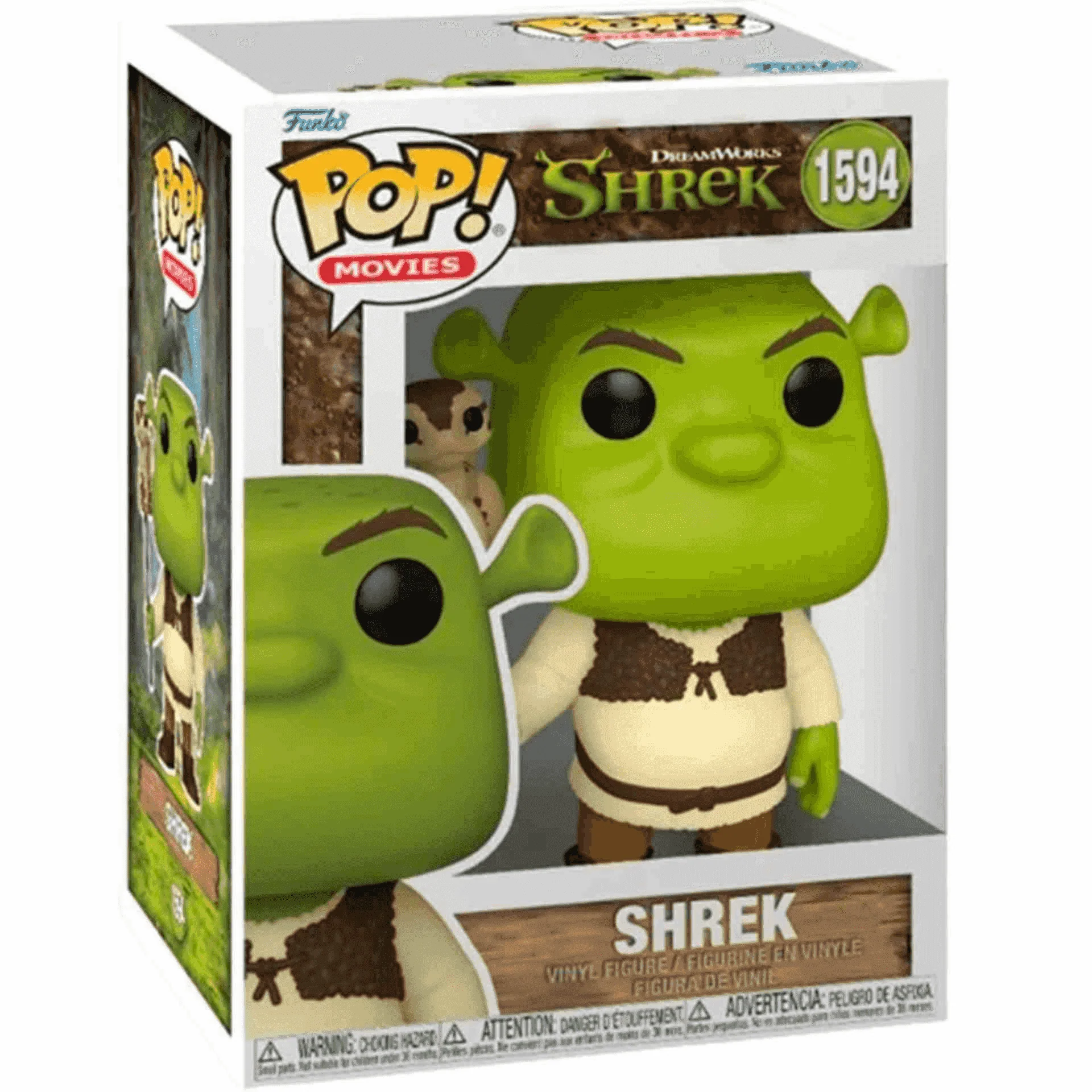 Funko Pop Movies: Shrek con serpiente - Colección exclusiva para fans.
