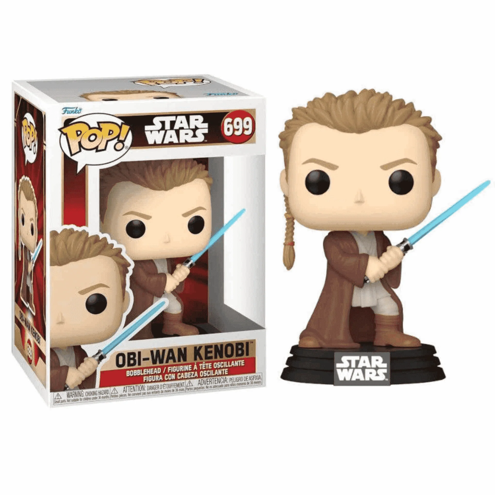 Funko Pop Obi-Wan Star Wars - Figura coleccionable de vinilo