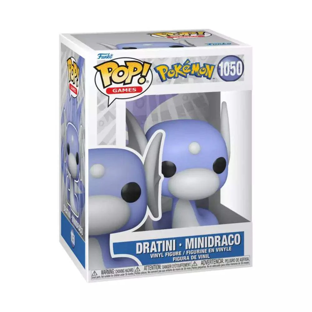 Funko Pop Pokémon Dratini #1050 – ¡Atrapa la ternura! - Image 2
