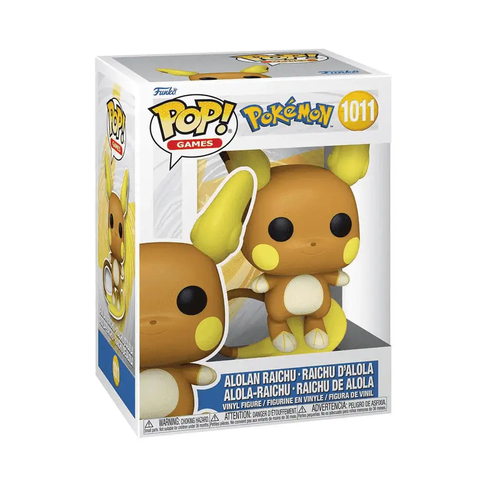 Funko Pop Pokémon Raichu de Alola - Image 2