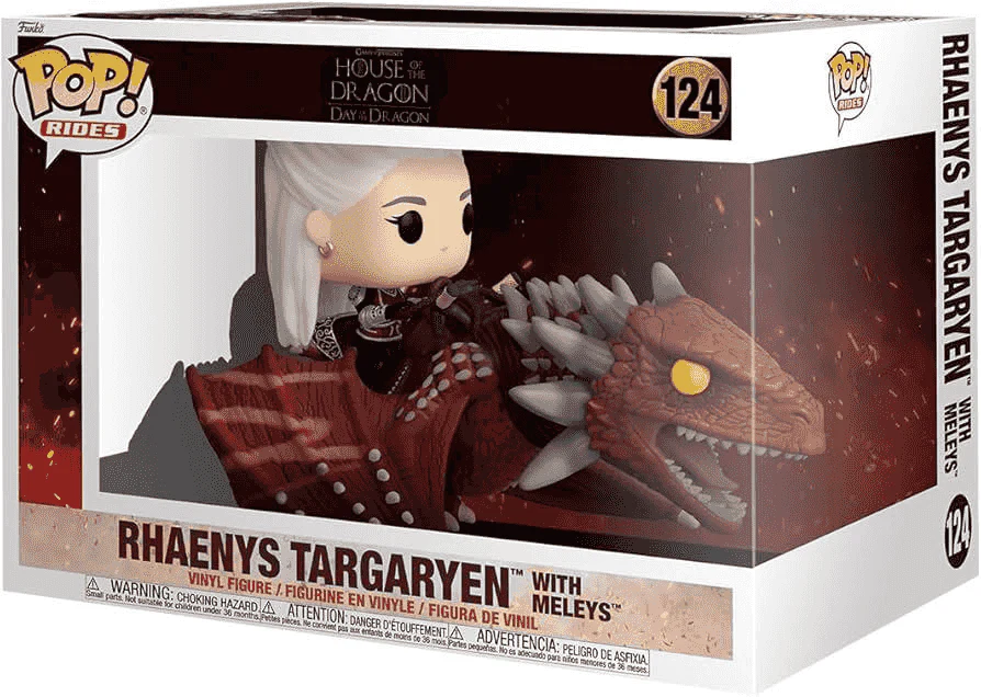 Funko Pop! Ride Rhaenys Targaryen w/Meleys - Juego de Tronos La Casa del Dragón - Image 2