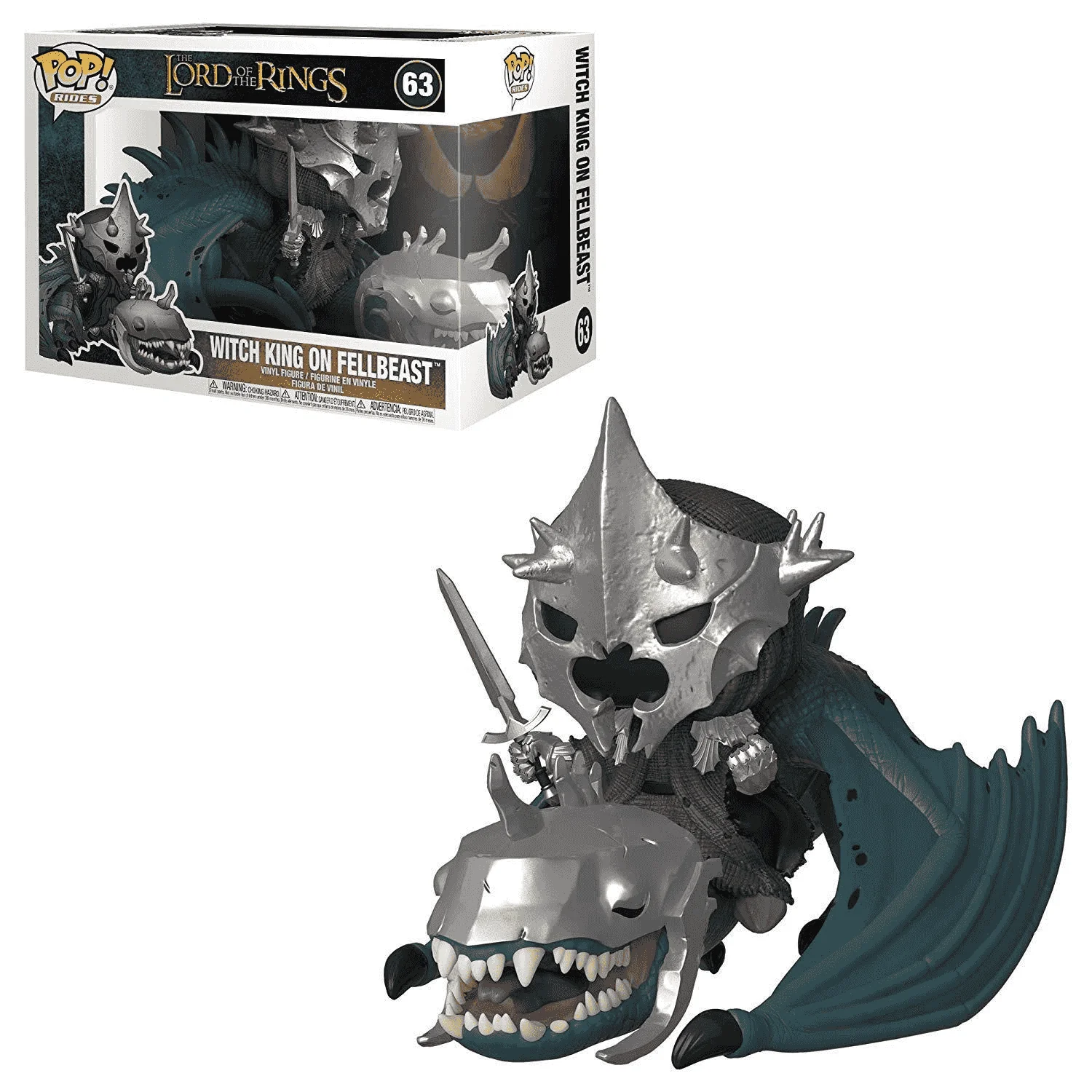Funko POP Rides El Señor de los Anillos – S5- WITCH KING W/ FELLBE | Toy Planet - Image 2