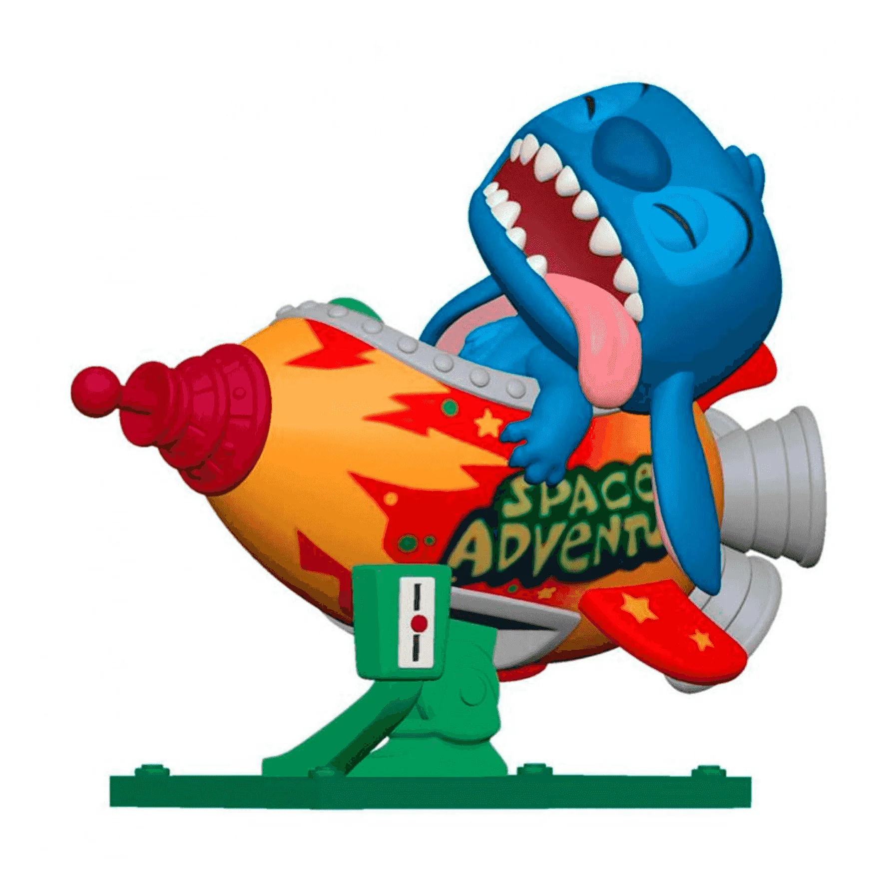 Funko Pop Rides Lilo y Stitch Stitch en el cohete