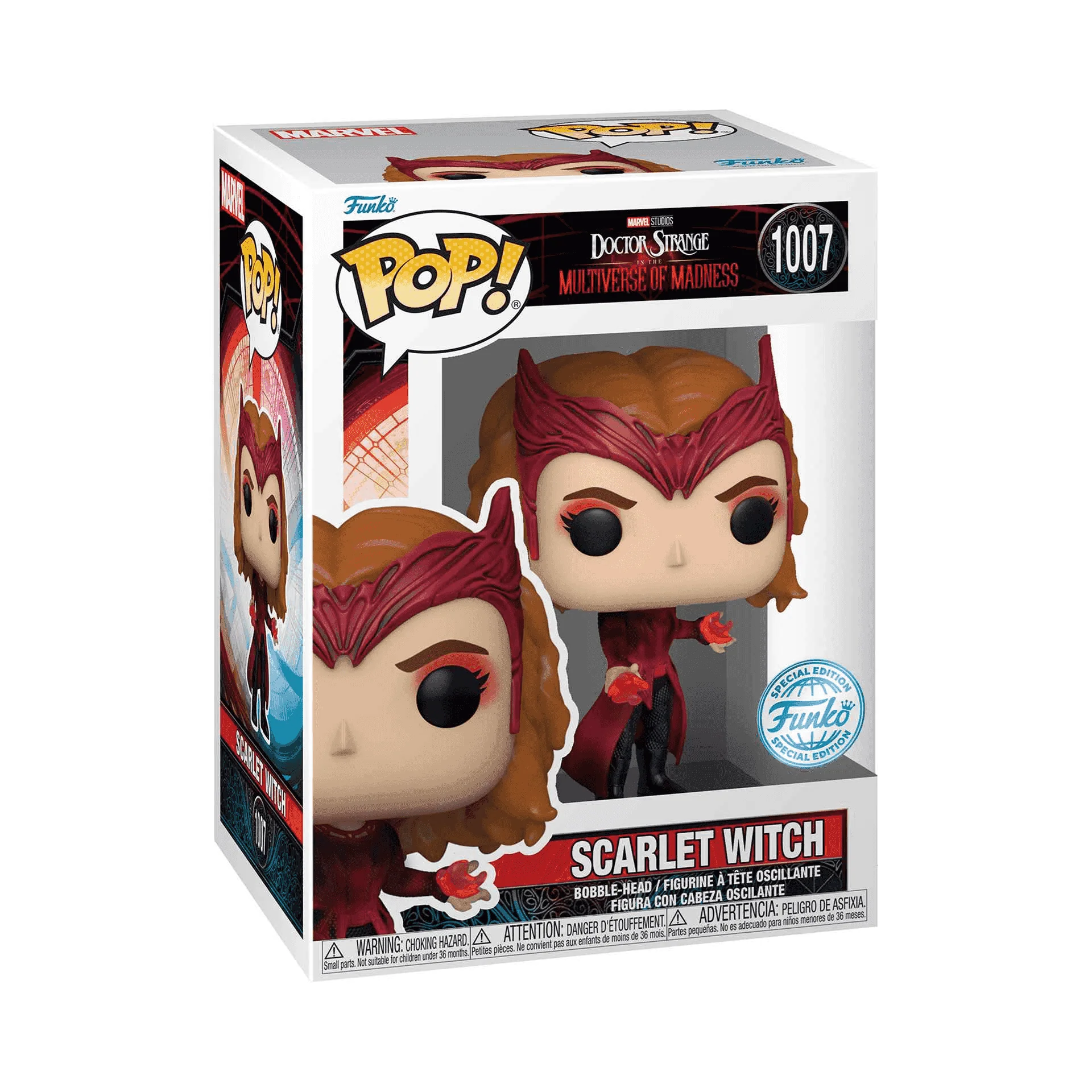 Funko Pop Scarlet Bruja Doctor Strange Multiverso de la Locura
