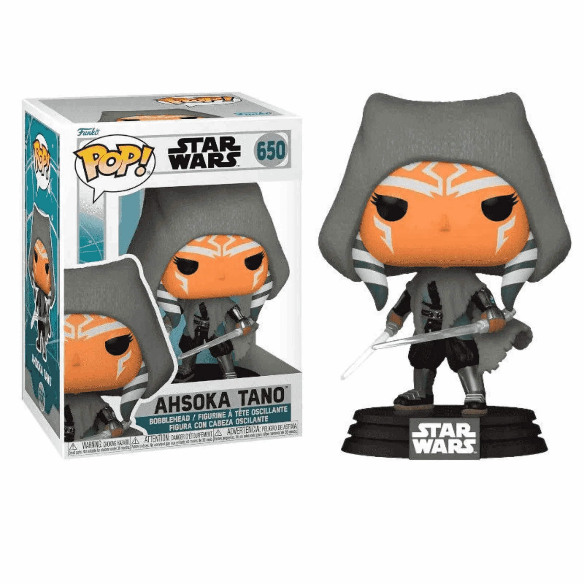 Funko Pop Star Wars Ahsoka Tv - Figura coleccionable para fans y coleccionistas