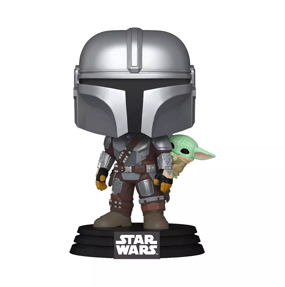 Funko Pop! Star Wars: Mandalorian y Grogu POP 1