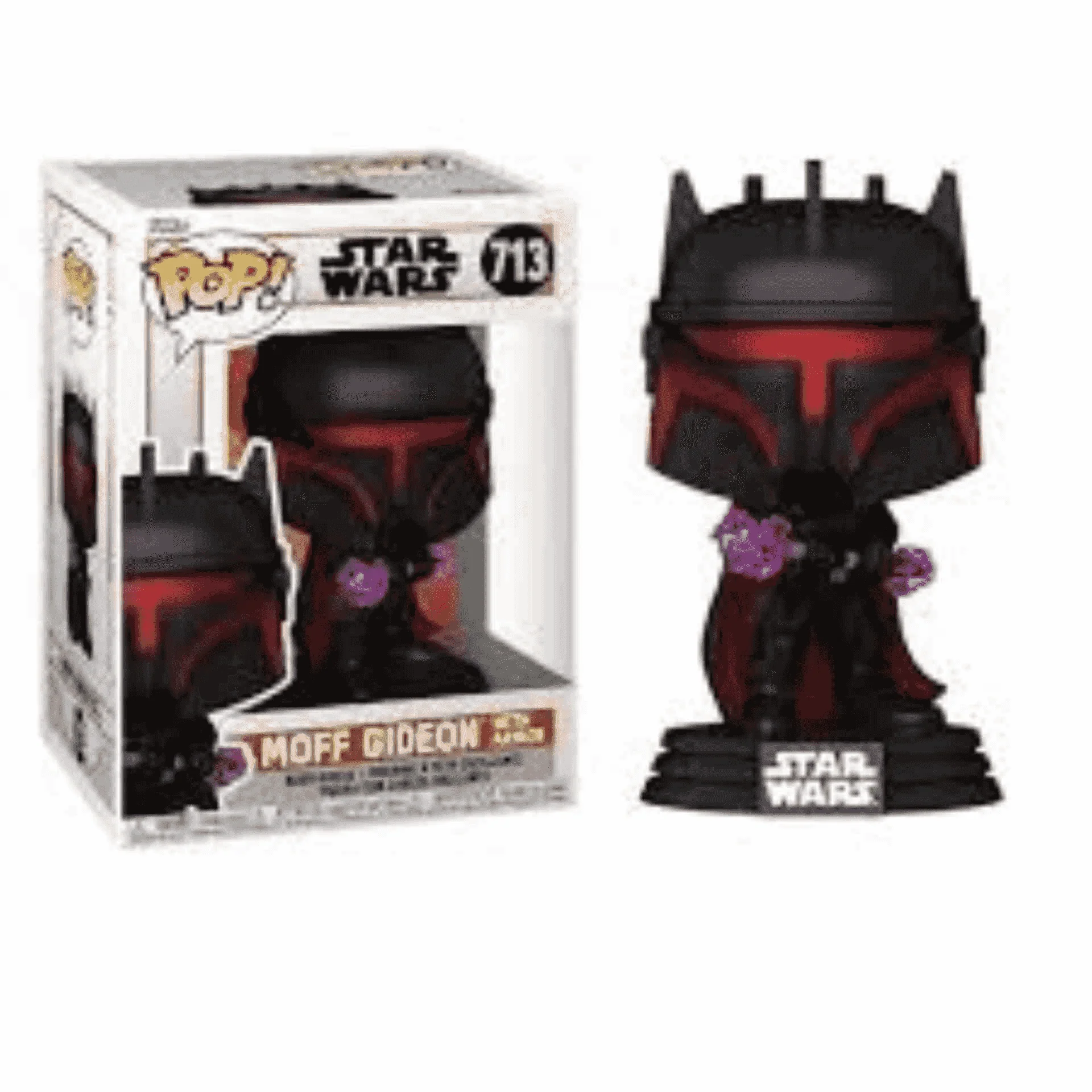 Funko Pop Star Wars: Moff Gideon con armadura. ¡Ideal para fans!