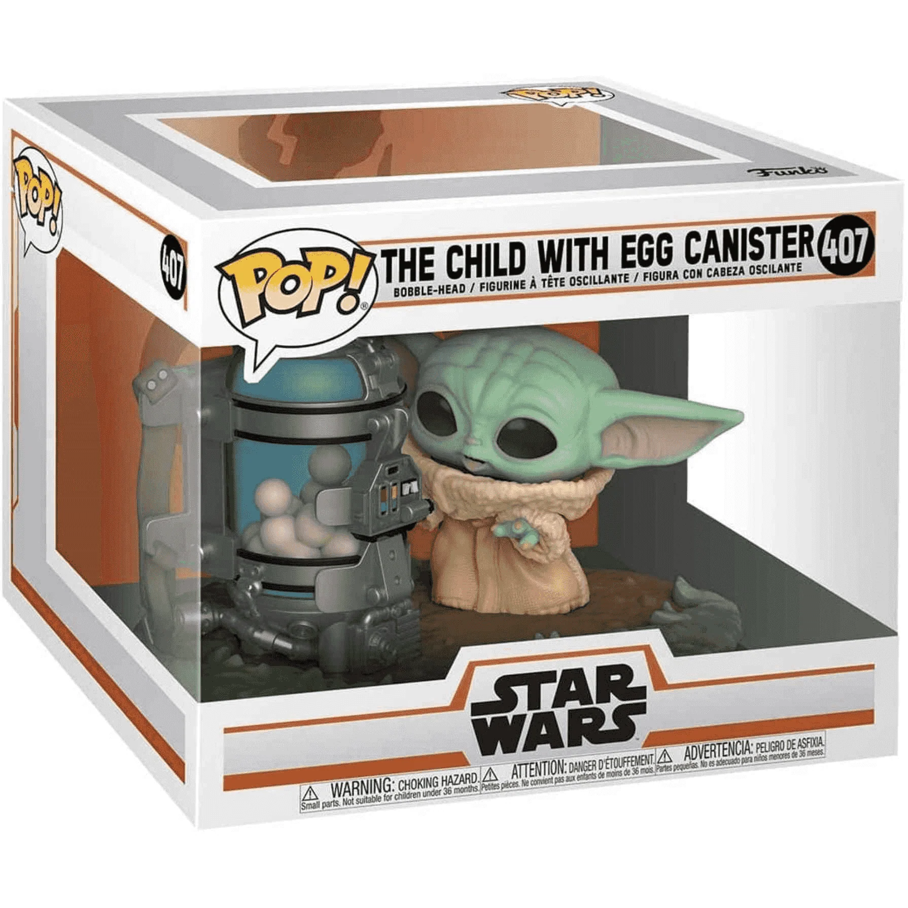 Funko POP Star Wars – The Baby Yoda con Canister (15 cm) | Toy Planet - Image 2