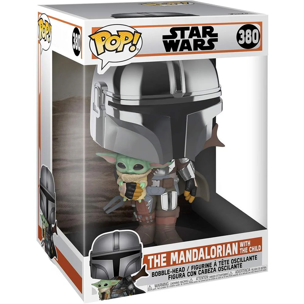 Funko POP Star Wars – The Con Armadura y Baby Yoda (10') | Toy Planet - Image 3