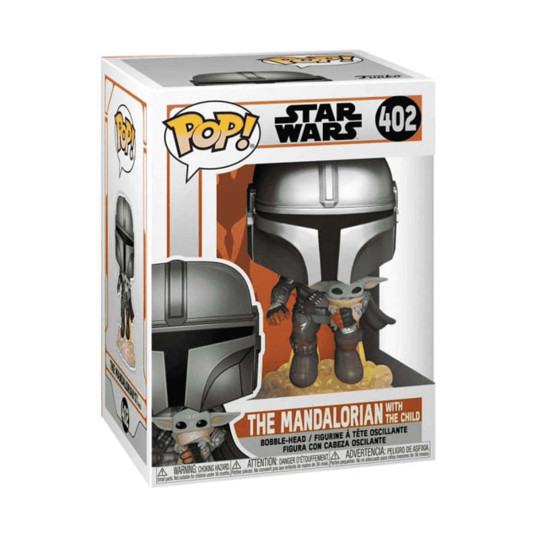 Funko Pop Star Wars The Mandalorian Con Jet Pack y Baby Yoda - Image 2