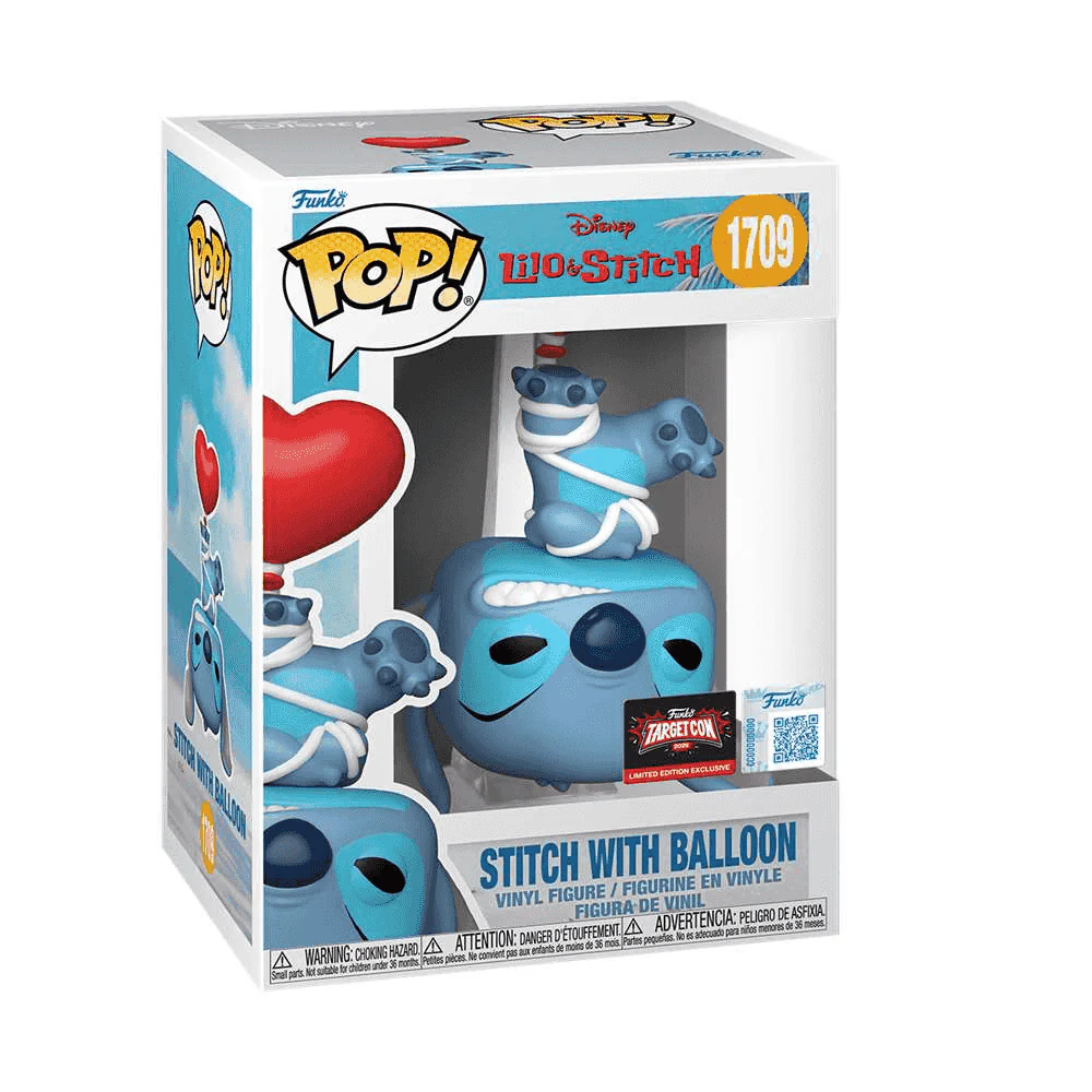 Funko Pop! Stitch con Globo – Disney Lilo & Stitch Figura Coleccionable - Image 2