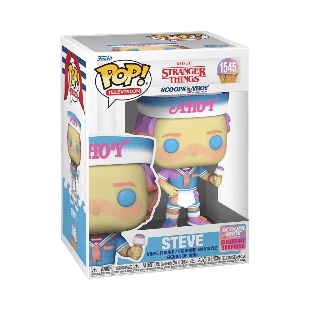 Funko Pop Stranger Things Steve Scoops Ahoy - Image 2