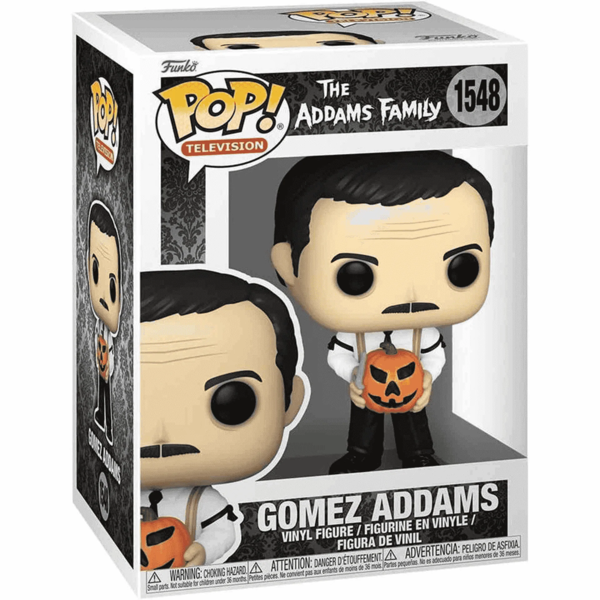 Funko Pop TV: AFC-Gomez - Figura Coleccionable de Vinilo de 10 cm de Los Locos Addams