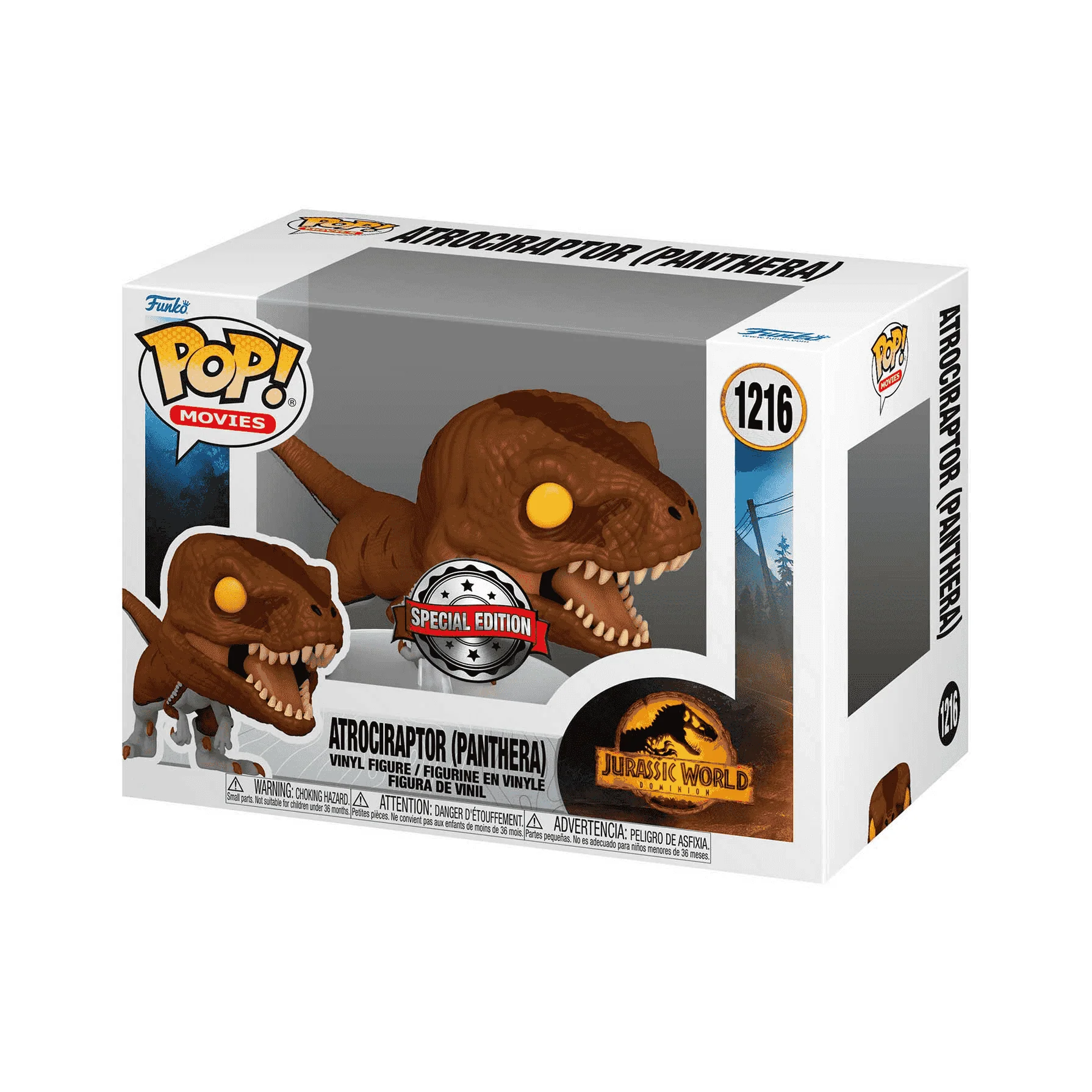 Funko Pop Vinyl Movies: Jw- Pop 2 - Figura coleccionable de Jurassic World - Image 2