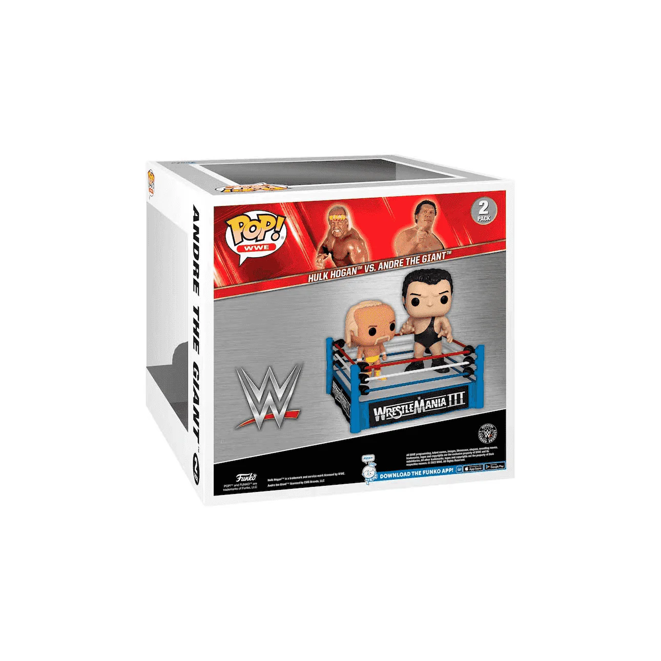 Funko POP WWE! Momento Hulk vs Andre el Gigante - Image 3
