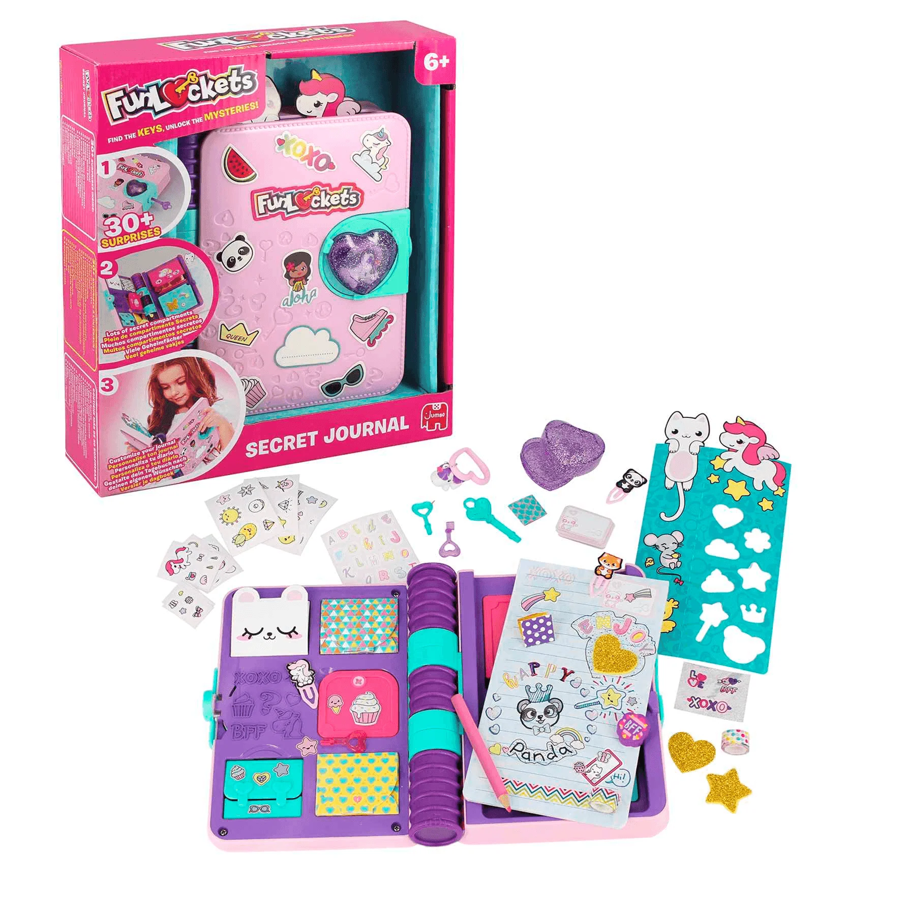 FUNLOCKETS Secret Journal: ¡El Diario Secreto que Hará Volar la Imaginación de los Niños! - Image 19