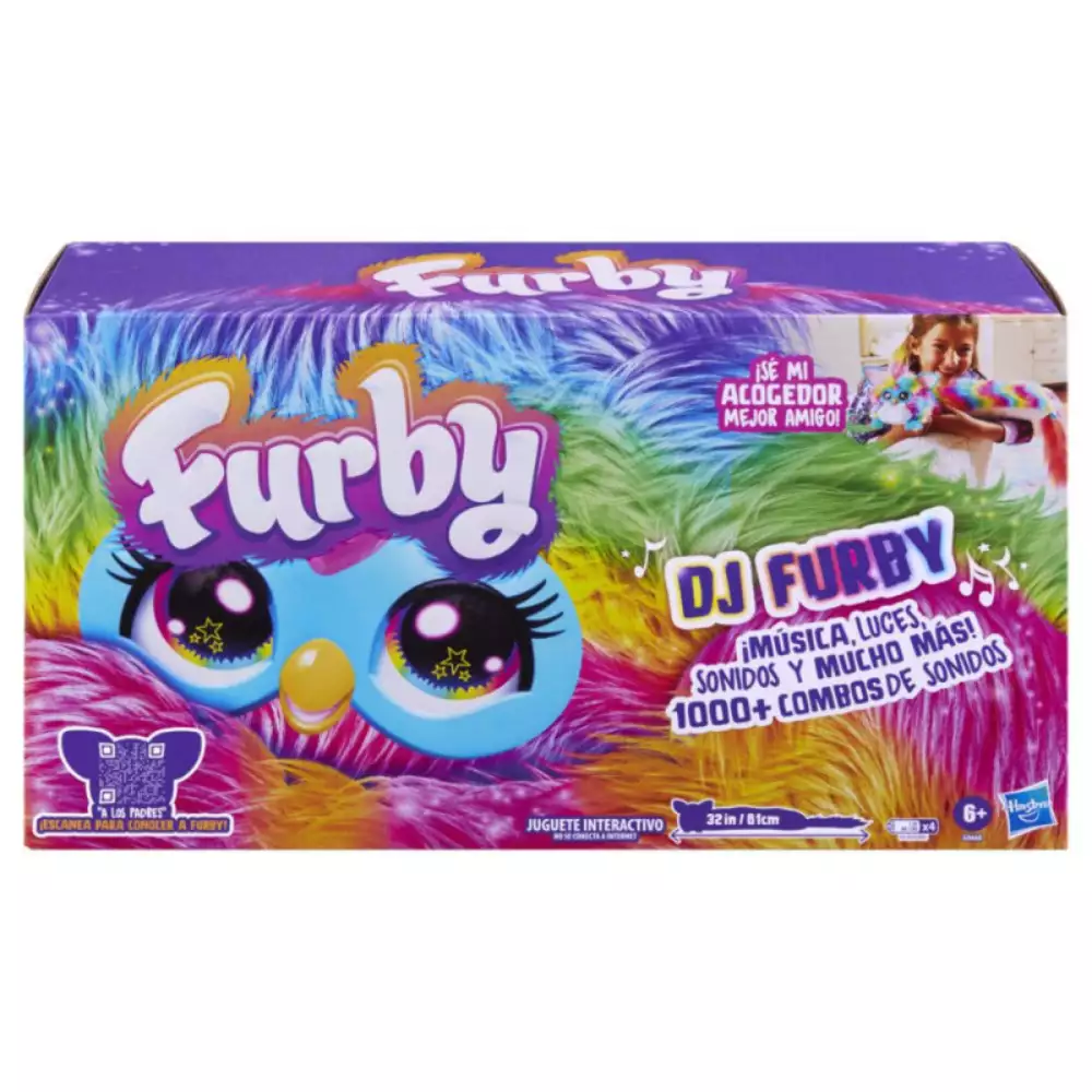 Furby DJ Rainbow – Fiesta Interactiva con Luces y Ritmo - Image 3