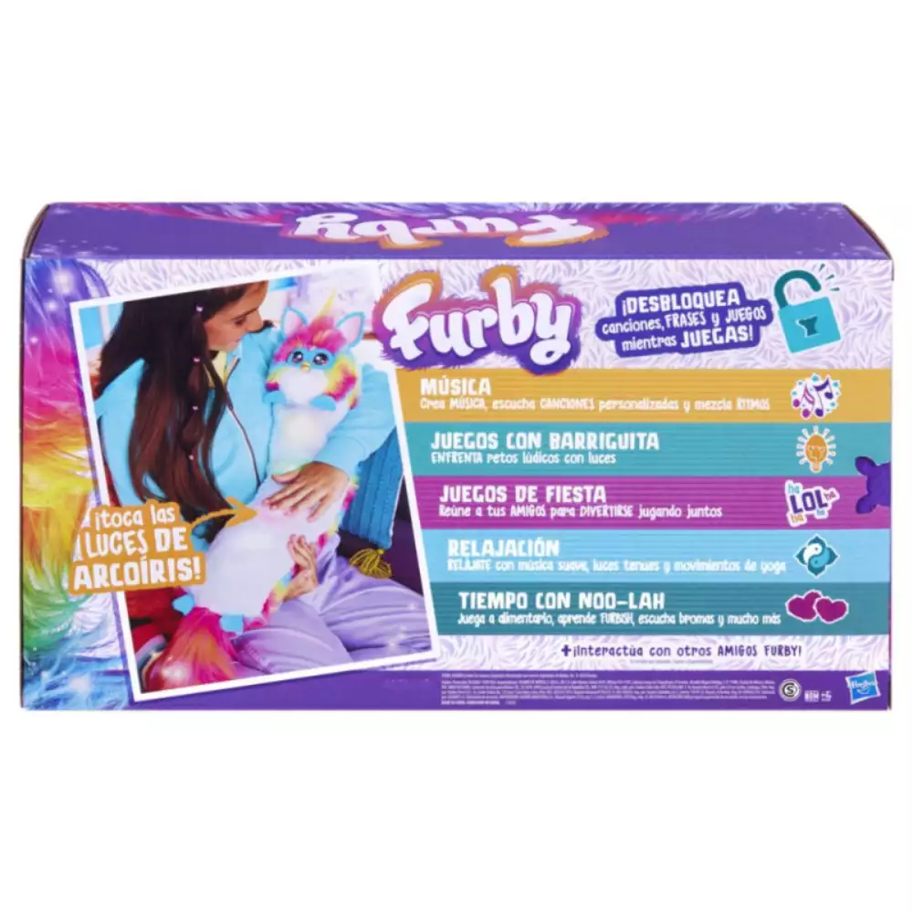 Furby DJ Rainbow – Fiesta Interactiva con Luces y Ritmo - Image 4