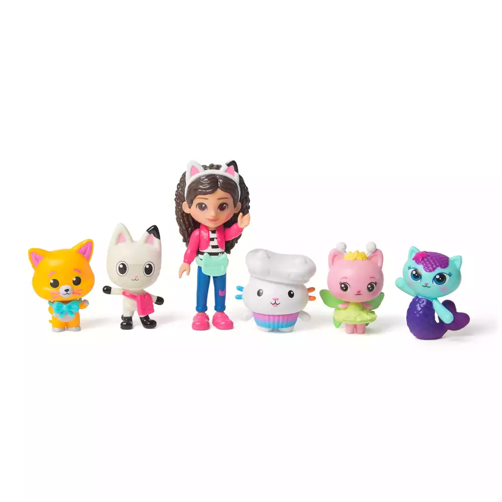Gabby’s Dollhouse Pack Figuras Gatoaventureros