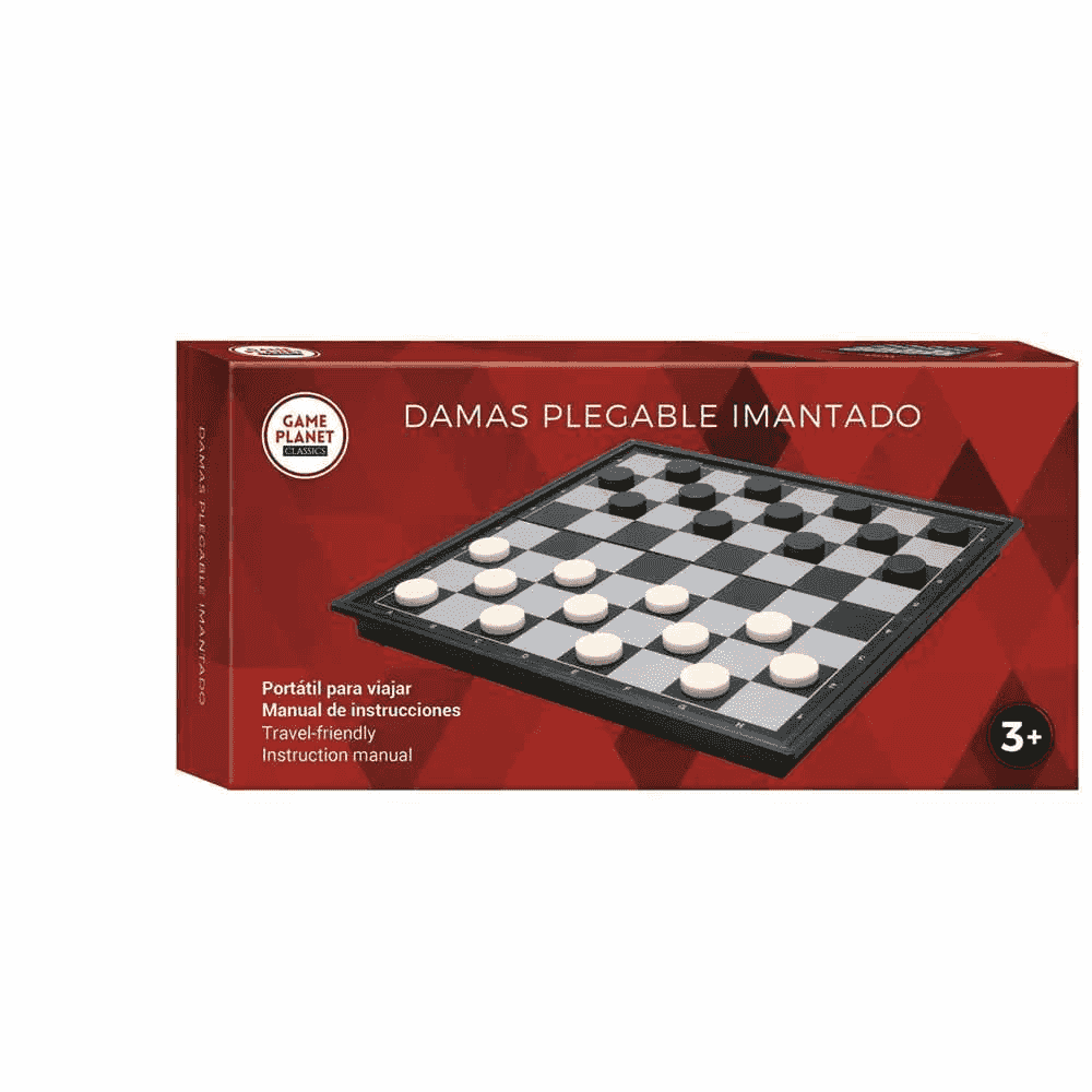 Game Planet Classics | Damas Plegable Imantado