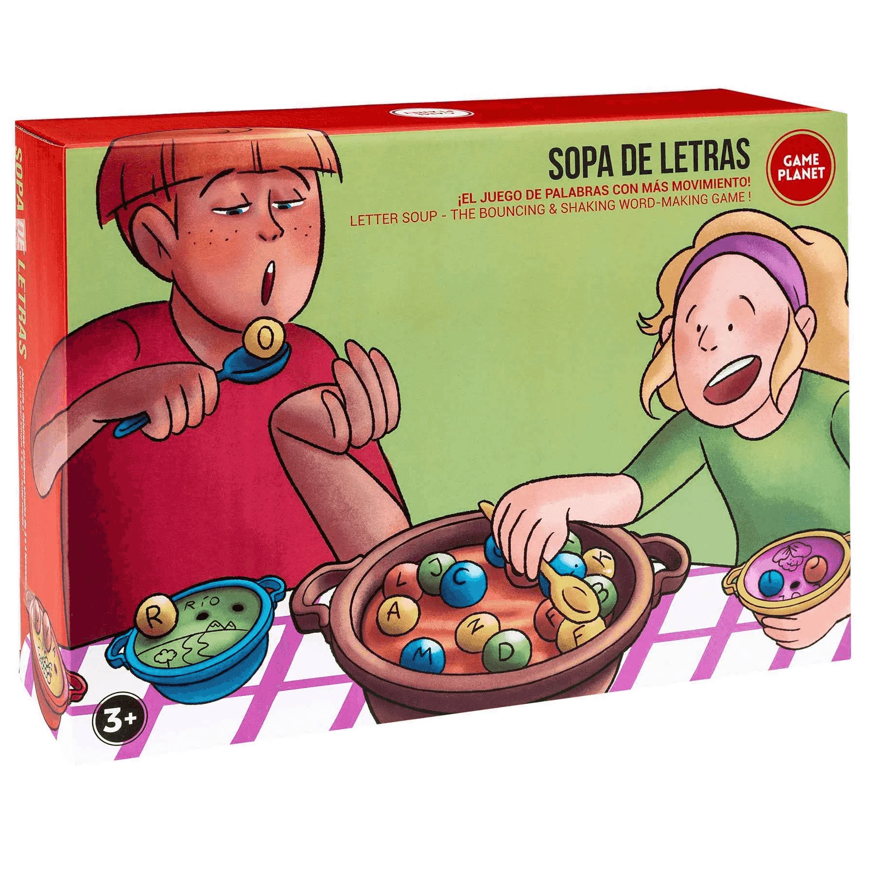 Game Planet Sopa De Letras Juego de Mesa