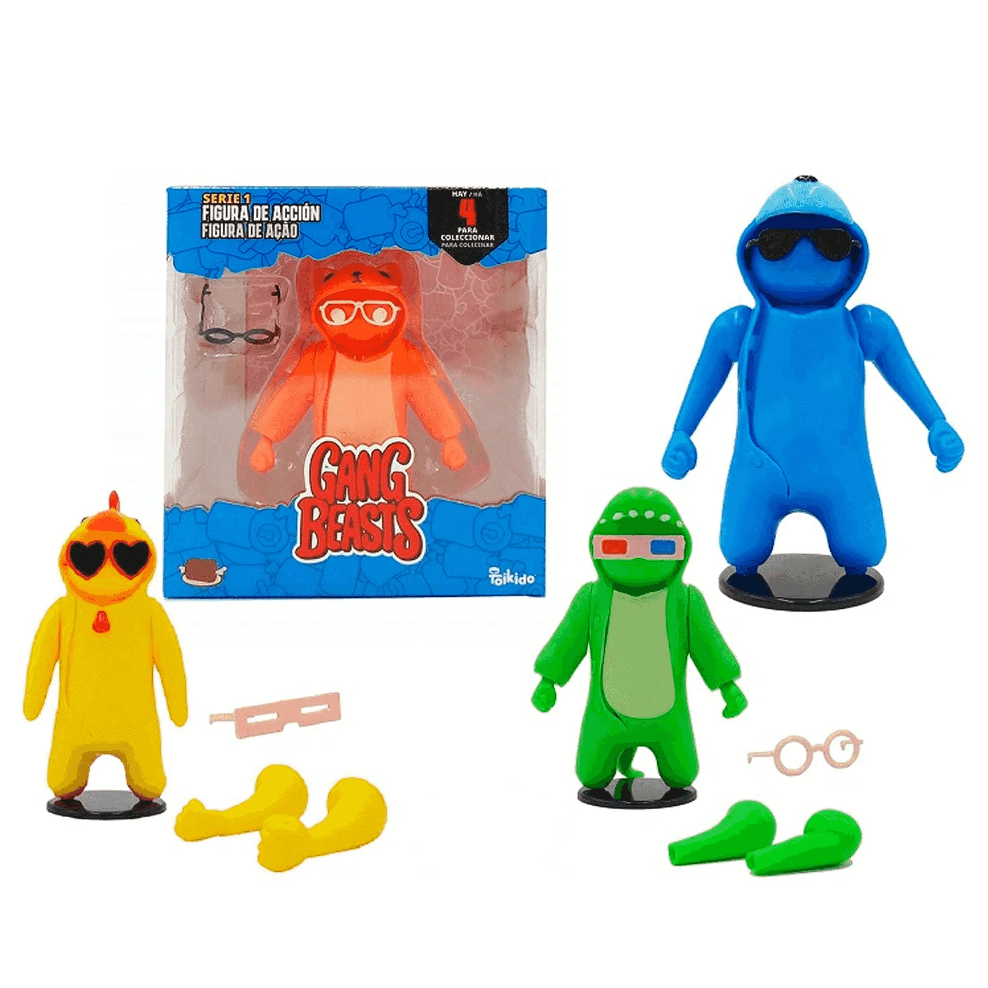 Gang Beasts Figura de Acción en Caja