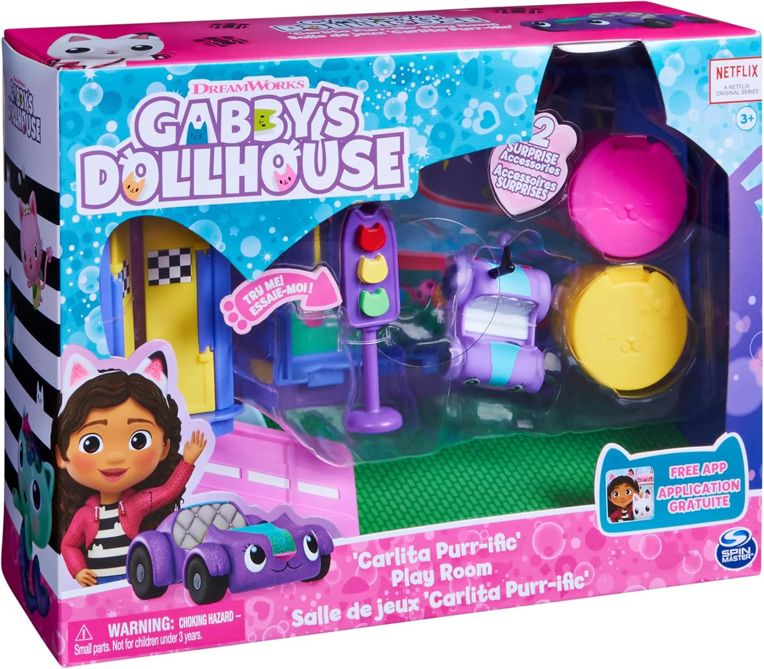 Sala de Juegos de Carlita de La Casa de Muñecas de Gabby