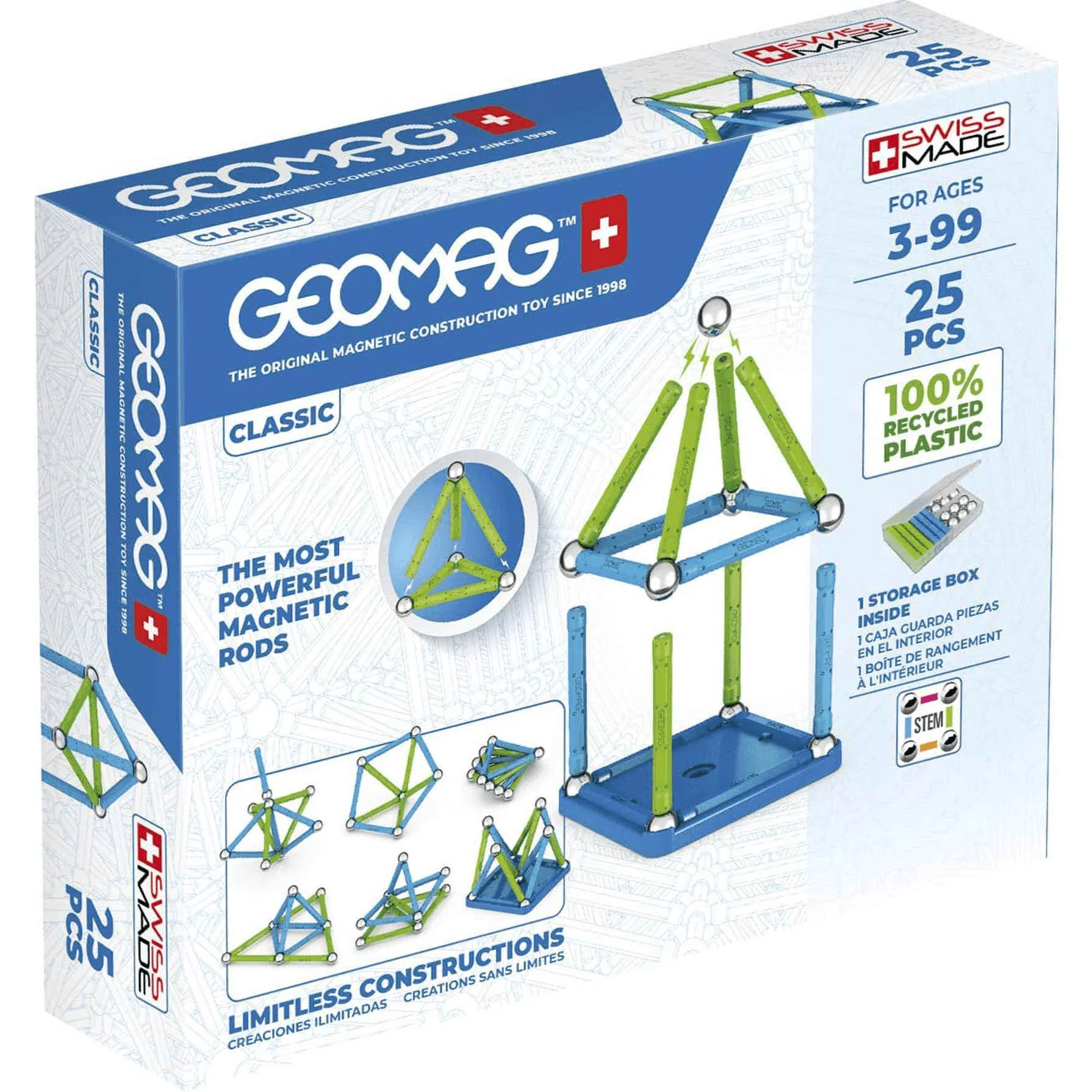 Geomag Green 25 Piezas