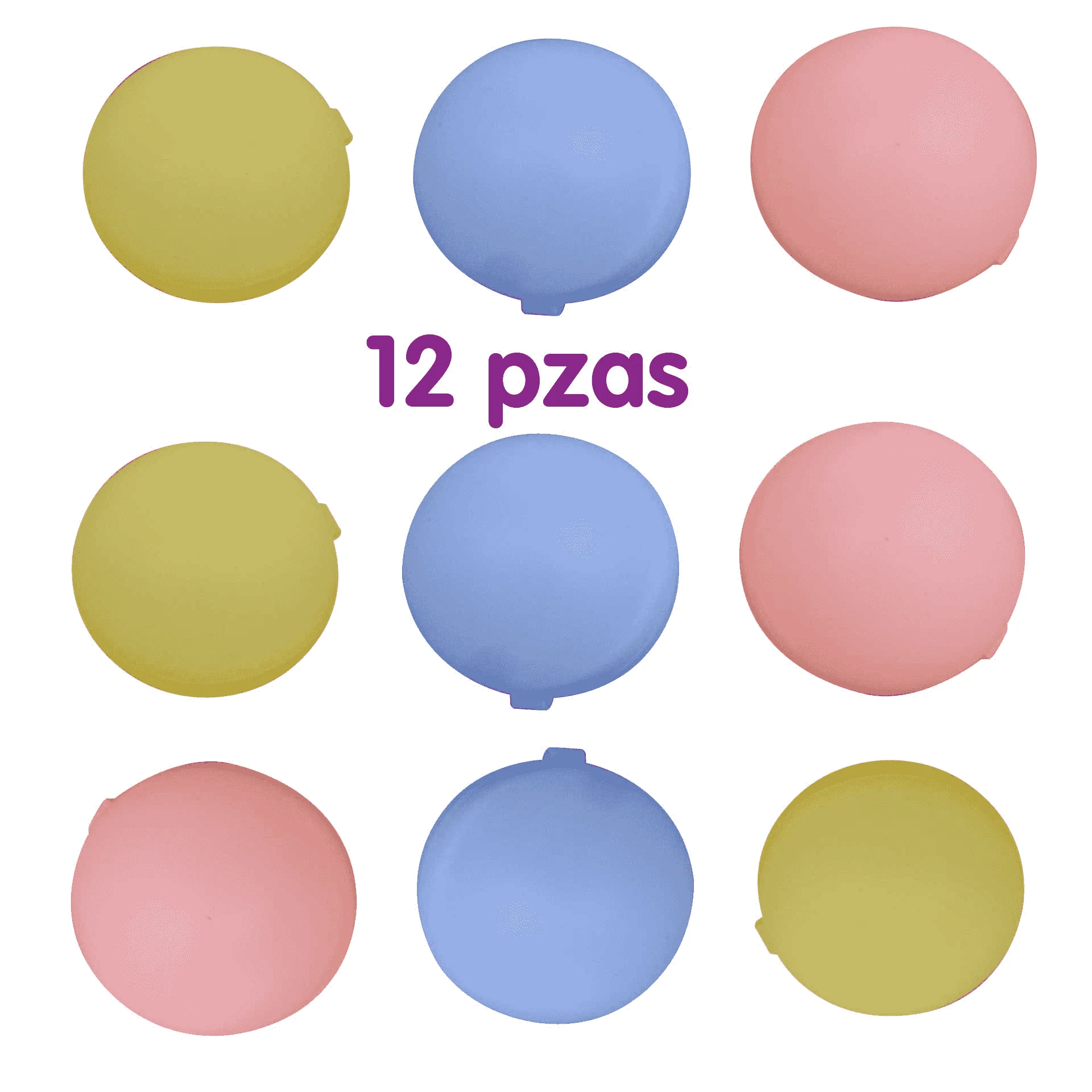 Globos de agua reutilizables 12 uds