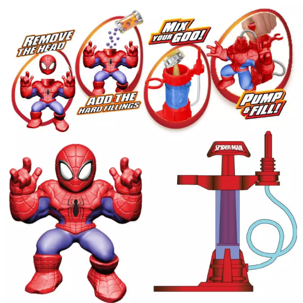 Goo Jit Zu Hero Creator Spider-Man