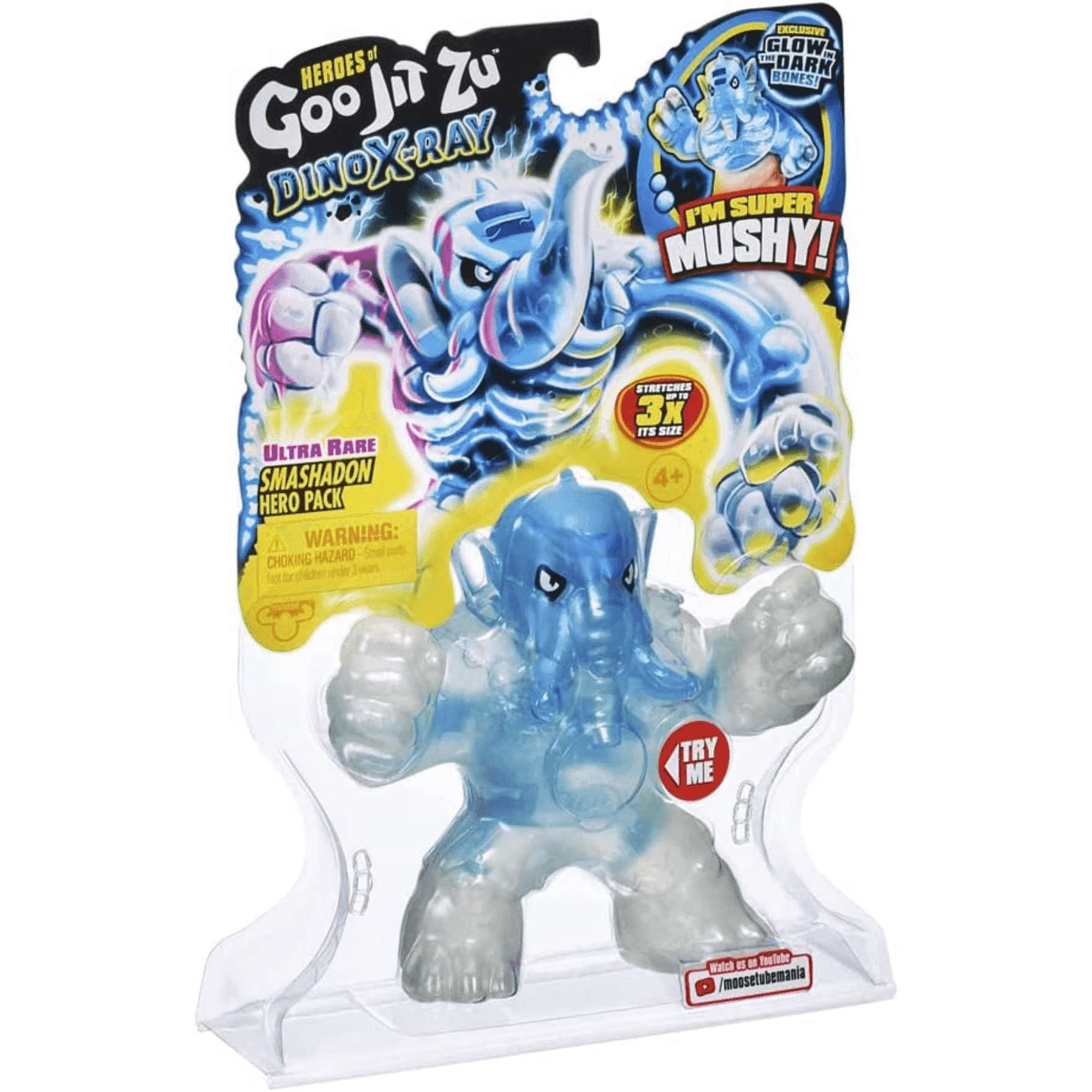 Goo Jit Zu Héroes Figura Dino X Ray Mastodon - Image 2