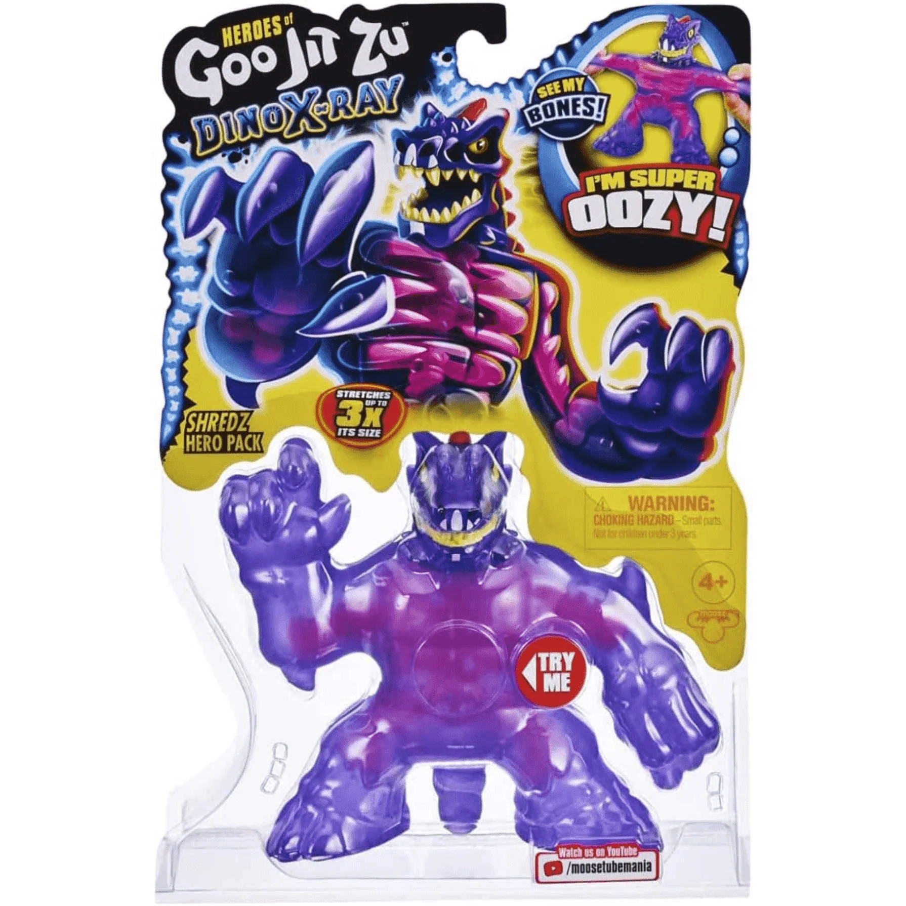 Goo Jit Zu Héroes Figura Dino X Ray Shredz - Image 2