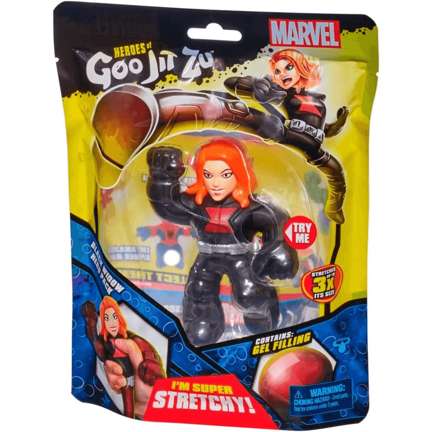 Goo Jit Zu Héroes Figura Marvel Black Widow - Image 2