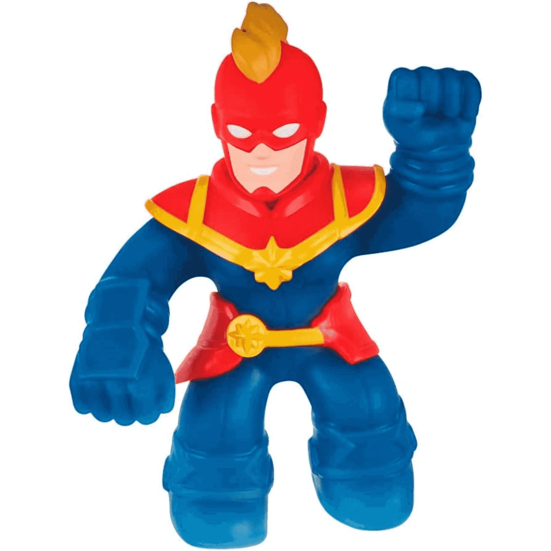 Goo Jit Zu Héroes Figura Marvel Capitán América Chica