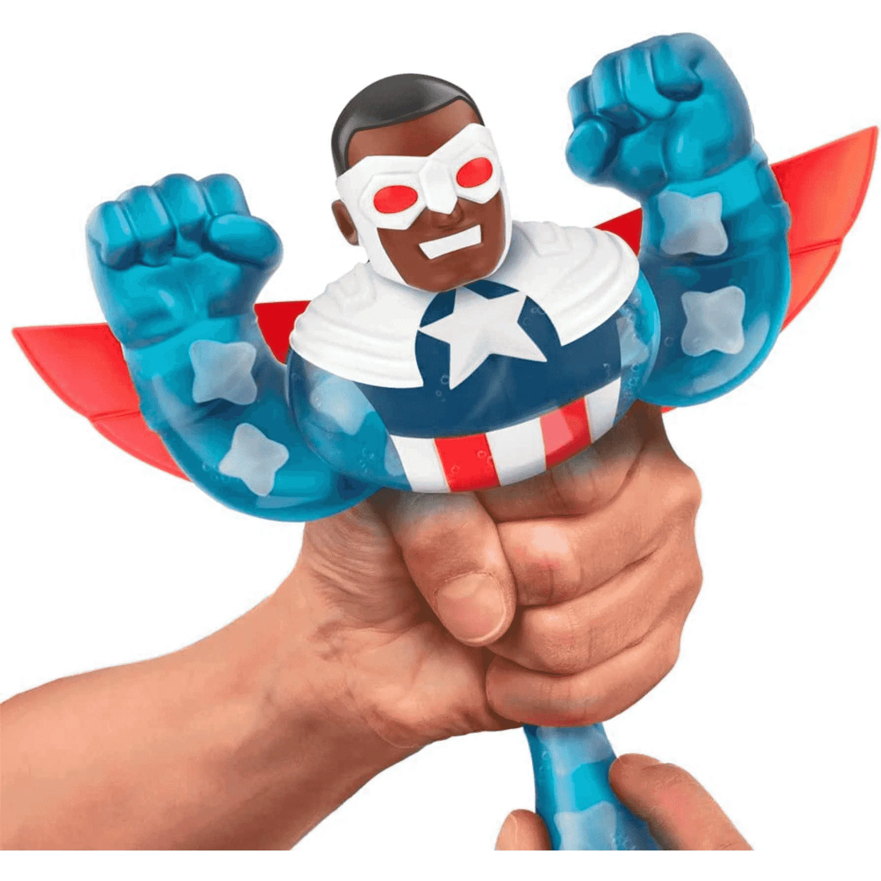 Goo Jit Zu Héroes Figura Marvel Capitán América Sam Wilson - Image 2