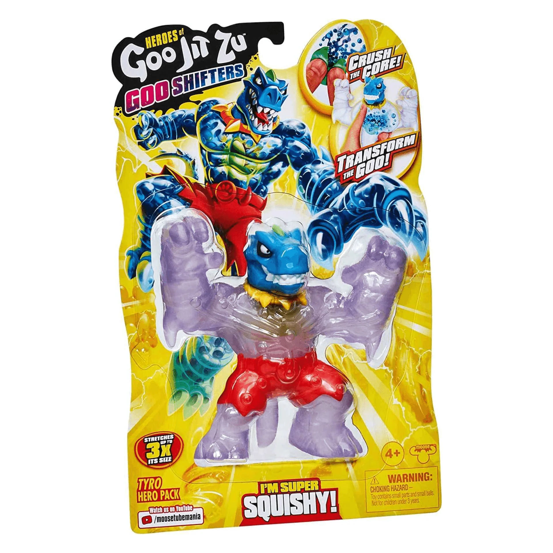 Goo Jit Zu Héroes Figura Ultra GOO Tyro - Image 3