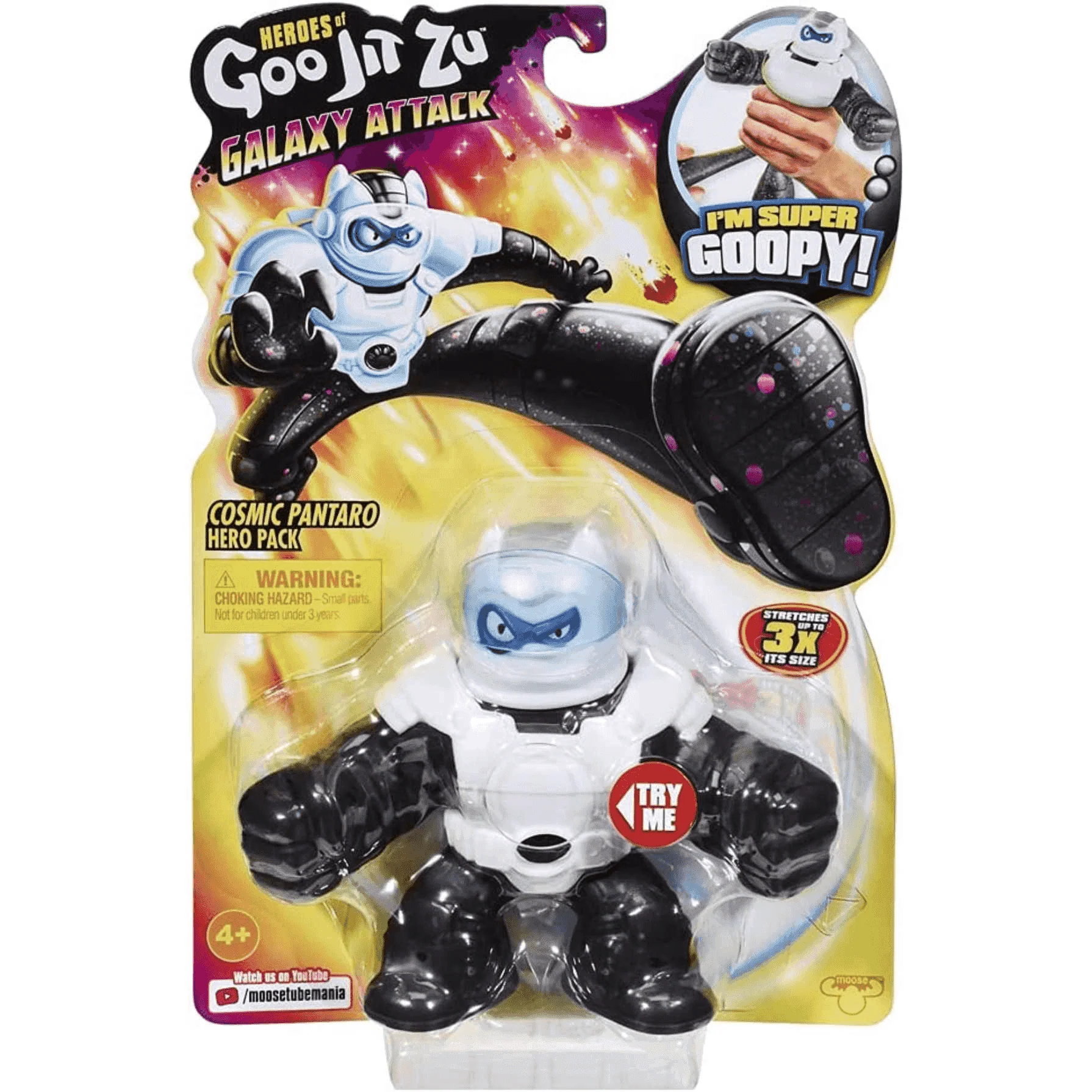 Goo Jit Zu Héroes Galaxy Attack Figura Cosmic Pantaro - Image 3