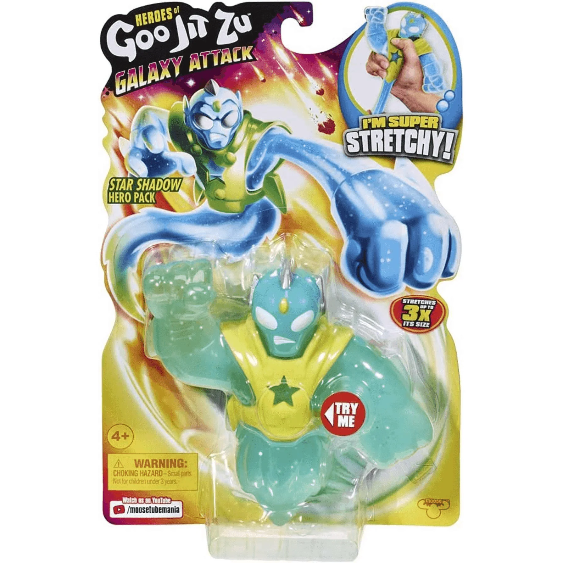 Goo Jit Zu Héroes Galaxy Attack Figura Star Shadow - Image 3