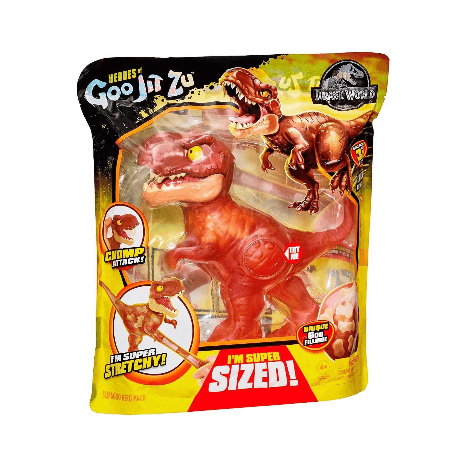 Goo Jit Zu Jurassic Heroes Supagoo Trex - Image 2