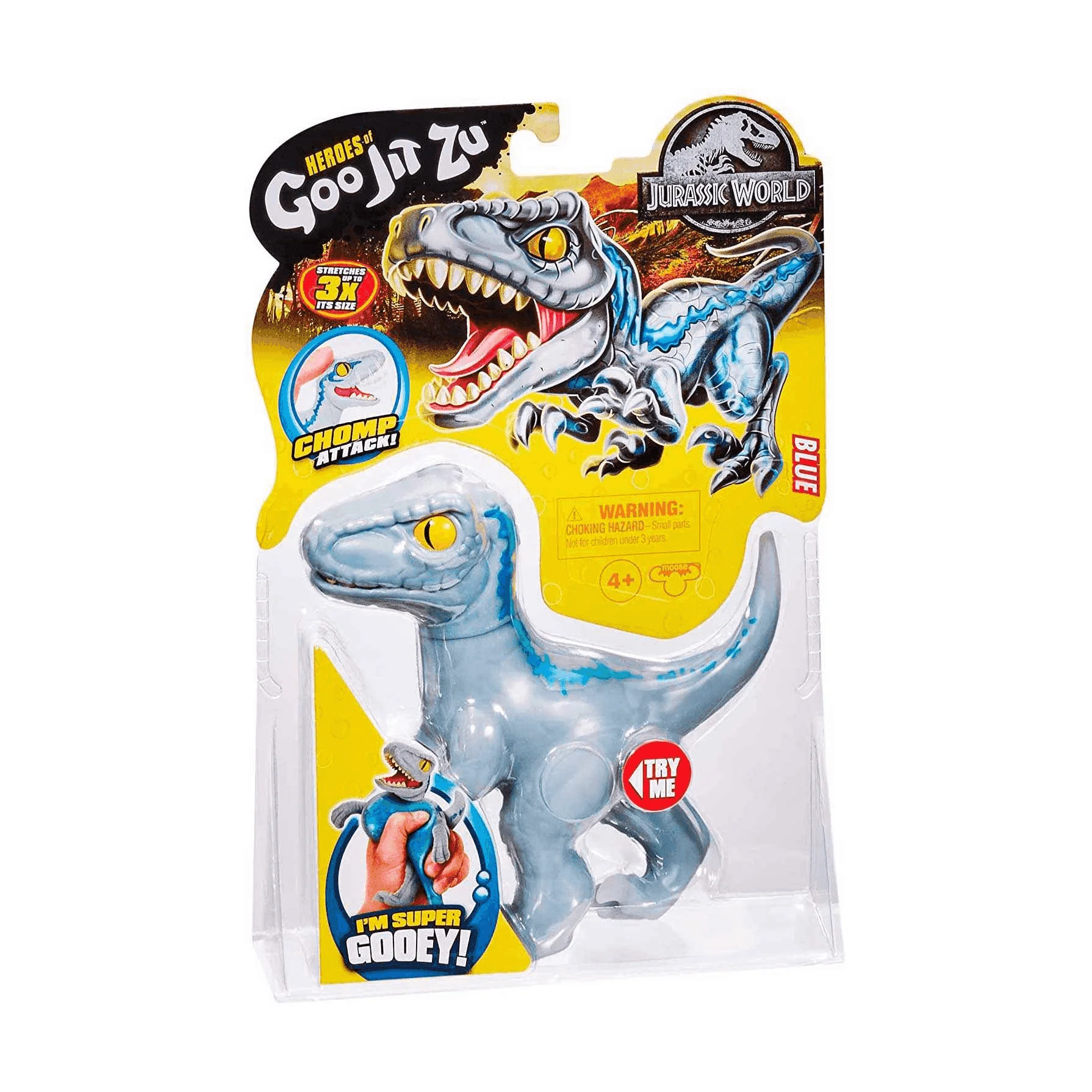Goo Jit Zu Jurassic World Figura Blue - Image 4