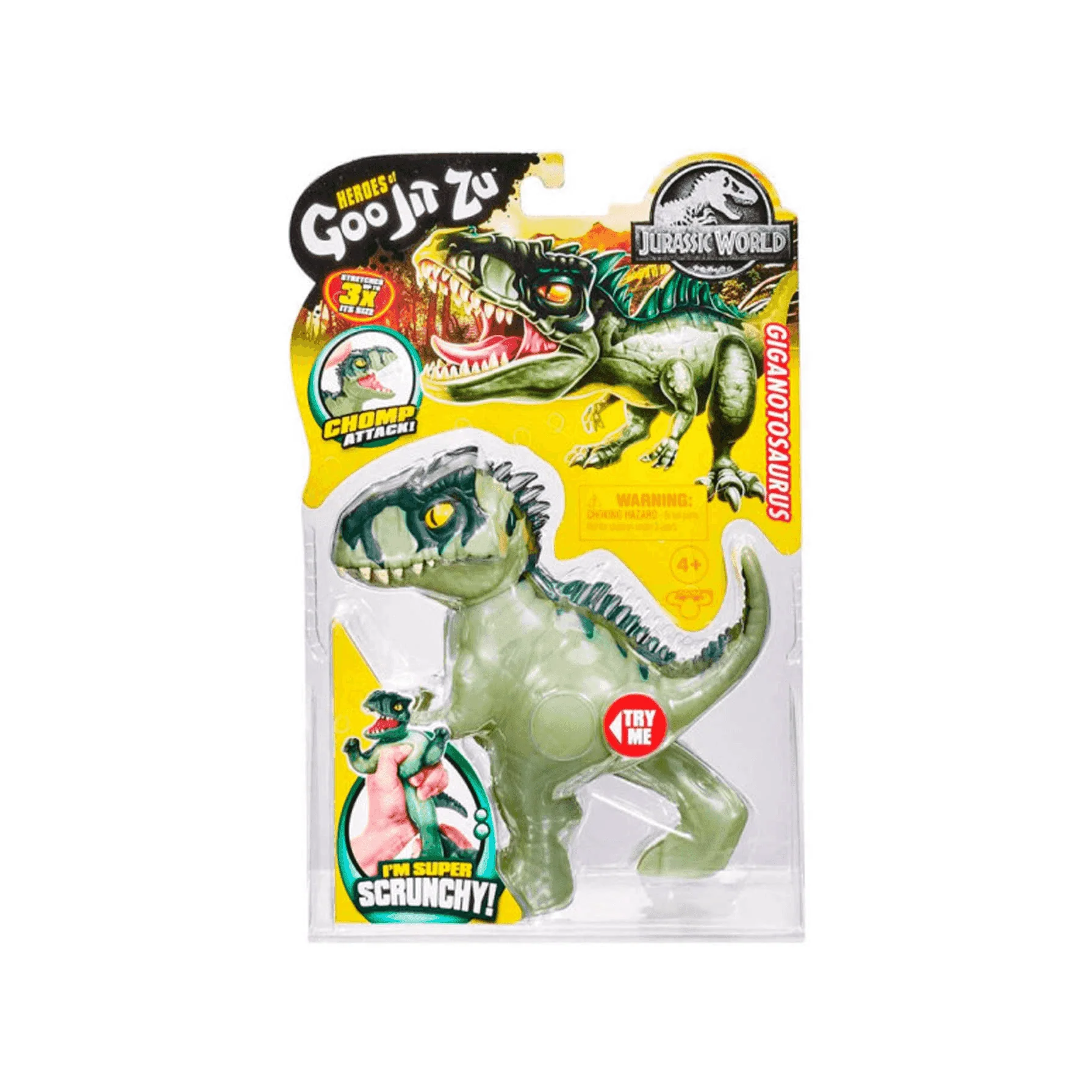 Goo Jit Zu Jurassic World Figura Giganotosaurus - Image 3