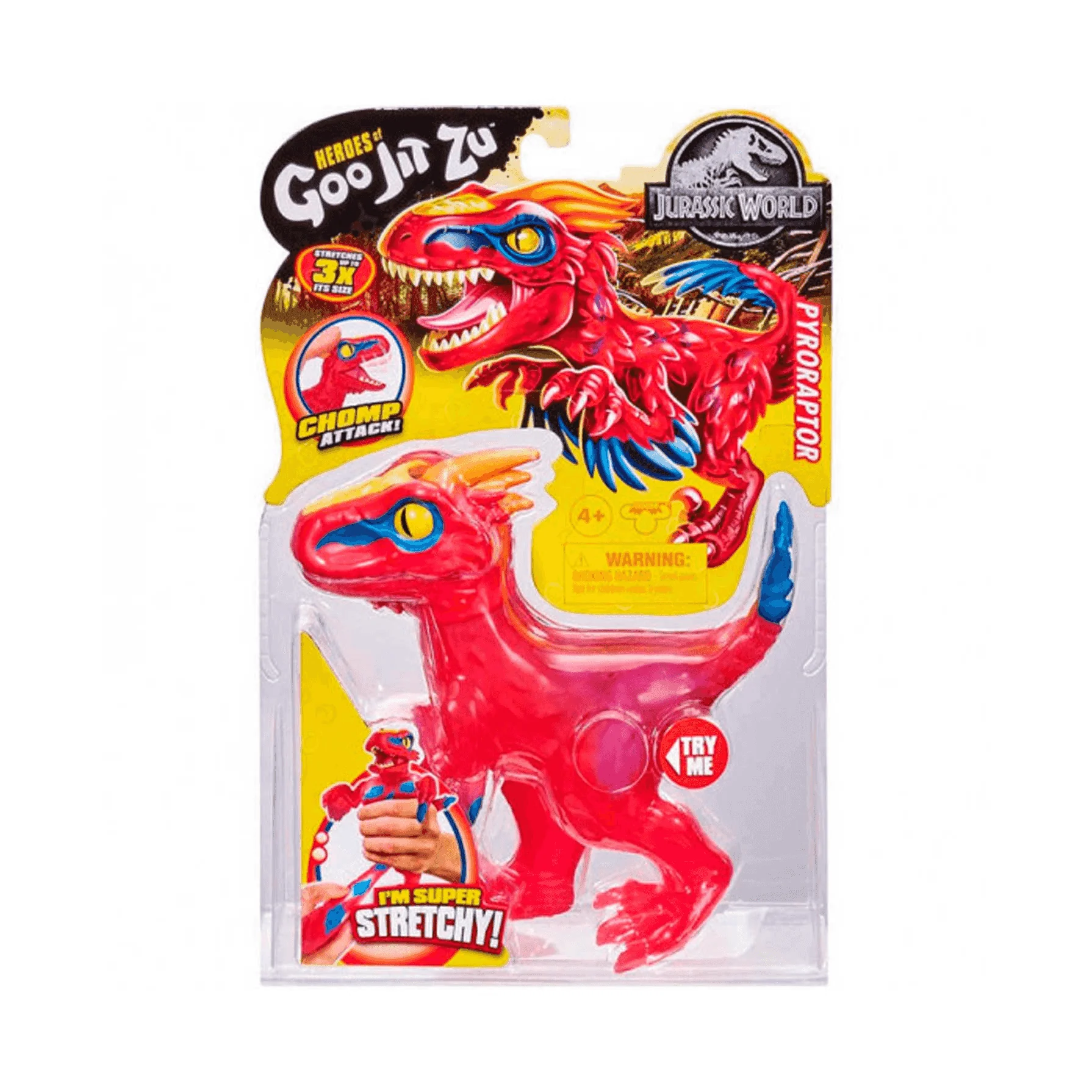 Goo Jit Zu Jurassic World Figura Pyroraptor - Image 2